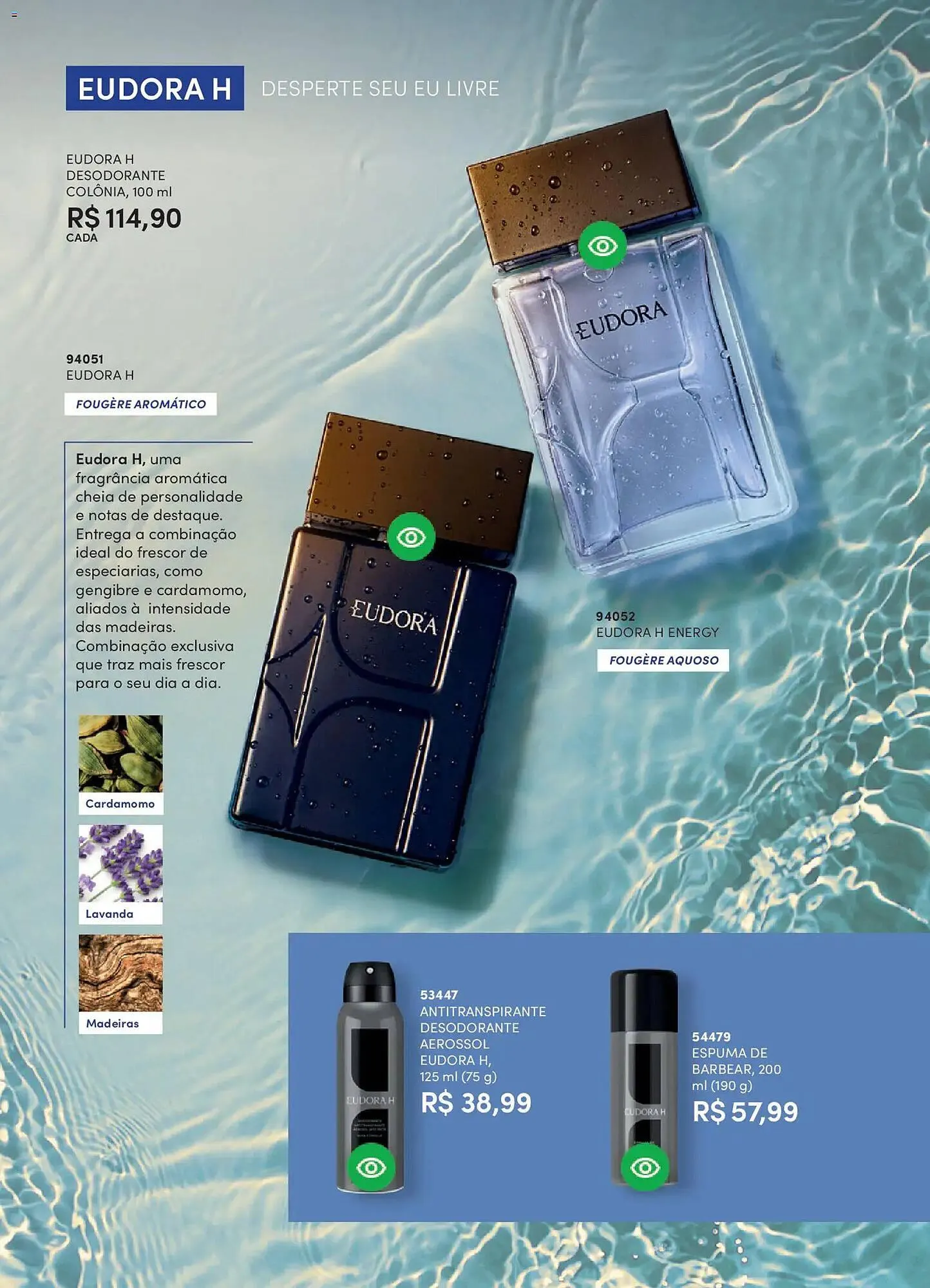 Encarte de Catálogo Eudora 23 de abril até 15 de junho 2026 - Pagina 60