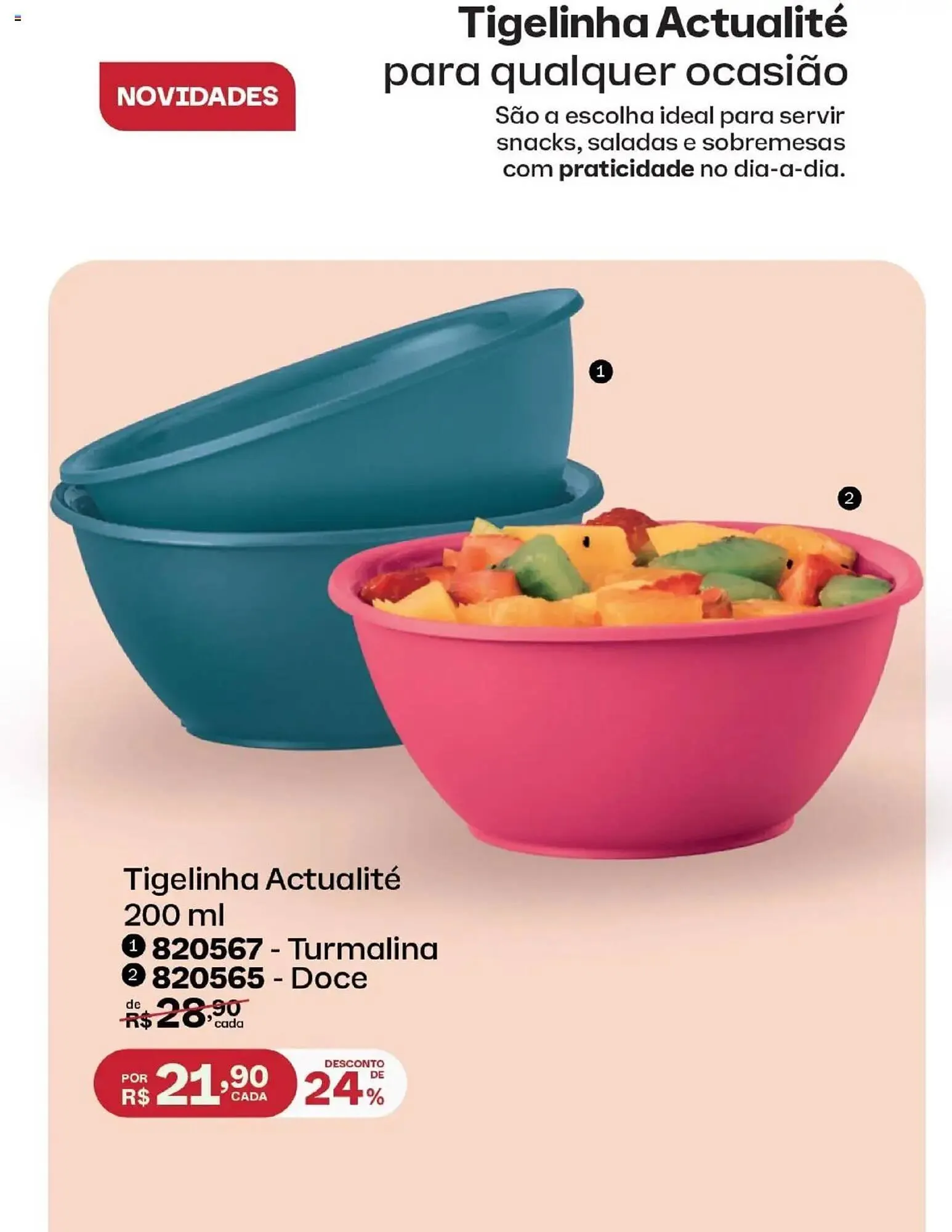 Encarte de Catálogo Tupperware 1 de agosto até 31 de agosto 2025 - Pagina 72