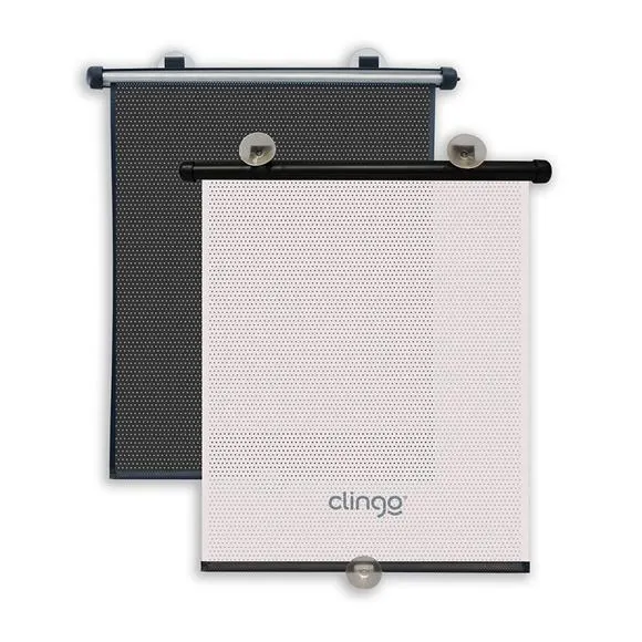 cortina solar retrátil luxo para carro clingo