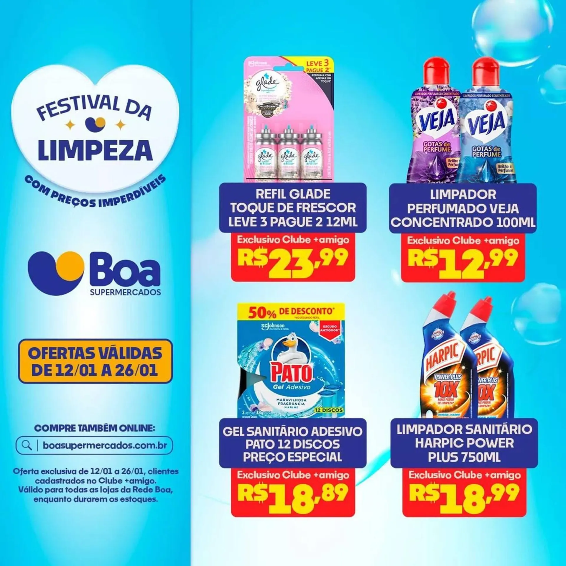 Encarte de Tabloide Boa Supermercados 12 de janeiro até 26 de janeiro 2026 - Pagina 8