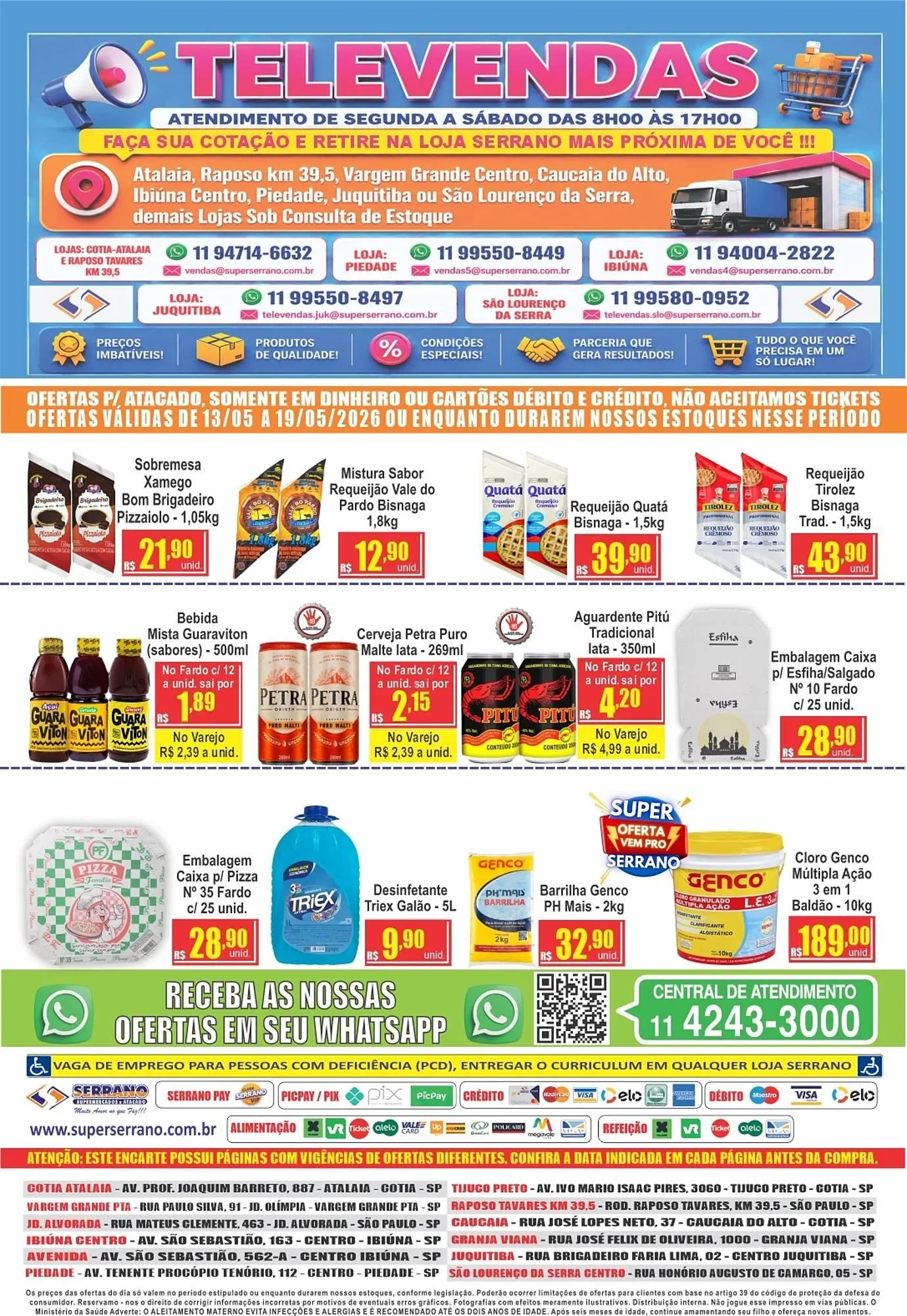 Encarte de Catálogo Serrano Supermercado 12 de maio até 19 de maio 2026 - Pagina 8