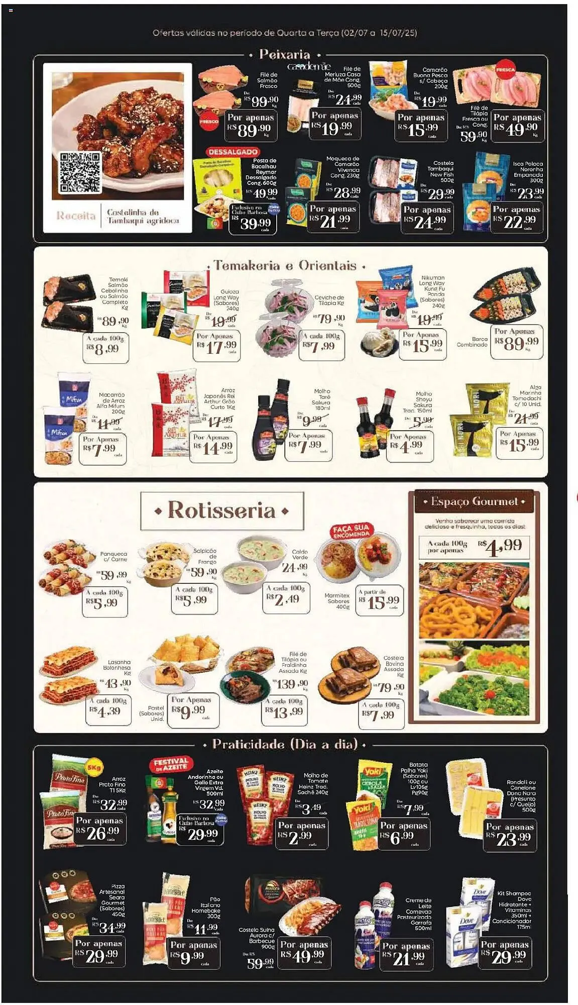 Encarte de Catálogo Barbosa Supermercados 2 de julho até 9 de julho 2025 - Pagina 3