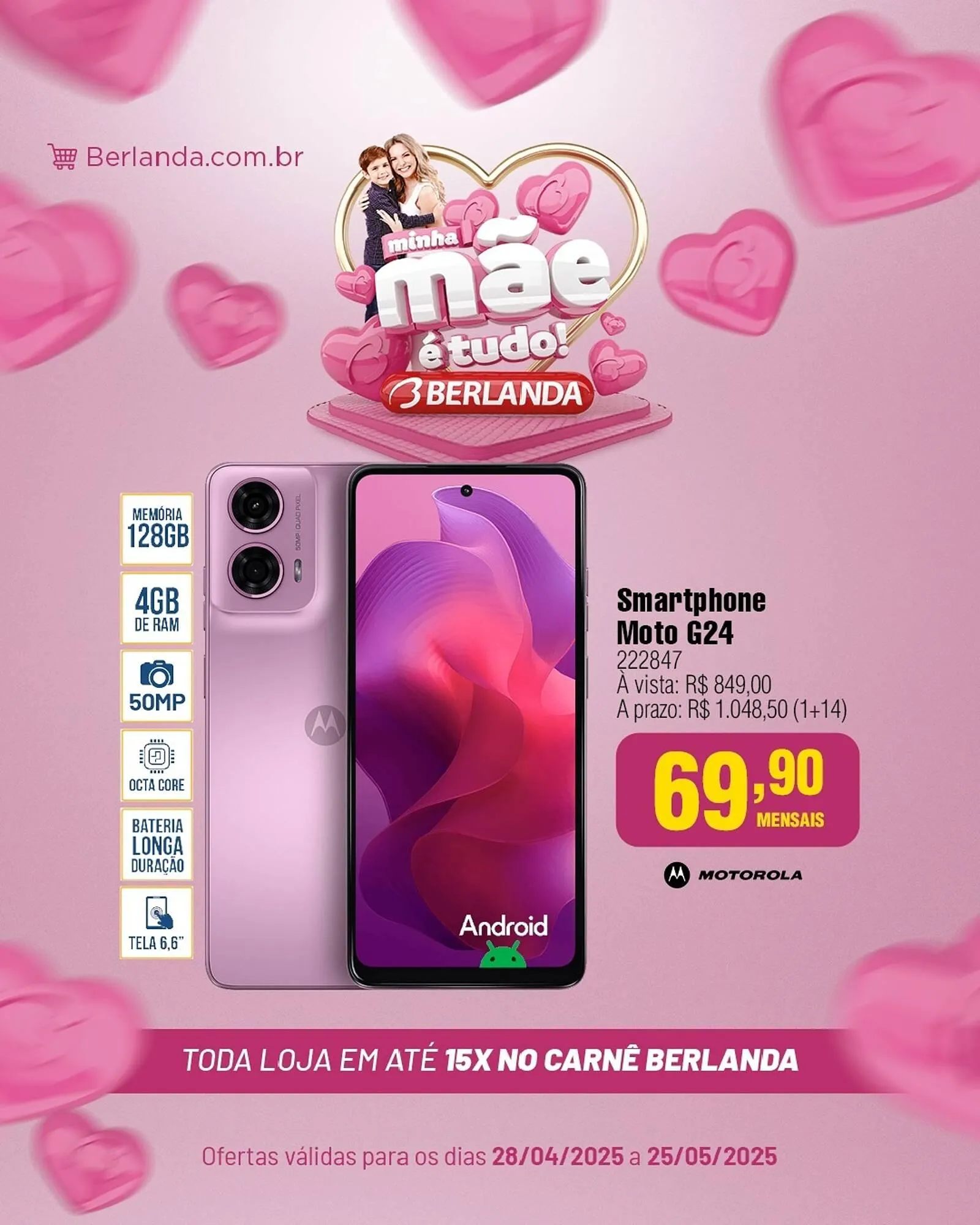 Encarte de Catálogo Berlanda 28 de abril até 25 de maio 2025 - Pagina 4