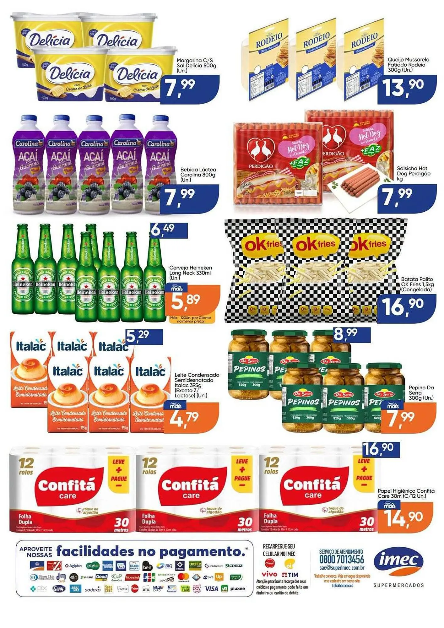 Encarte de Catálogo Imec Supermercados 3 de julho até 5 de julho 2026 - Pagina 2