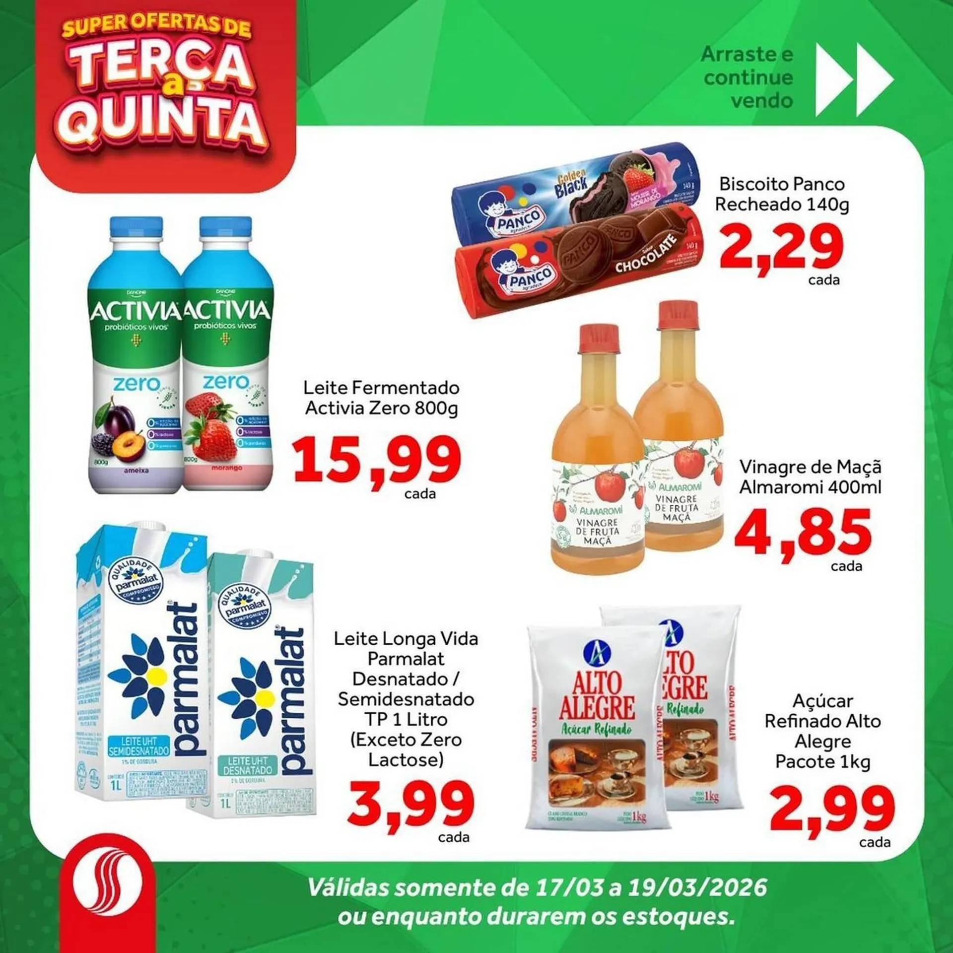 Encarte de Folheto Shibata Supermercados 17 de março até 19 de março 2026 - Pagina 3