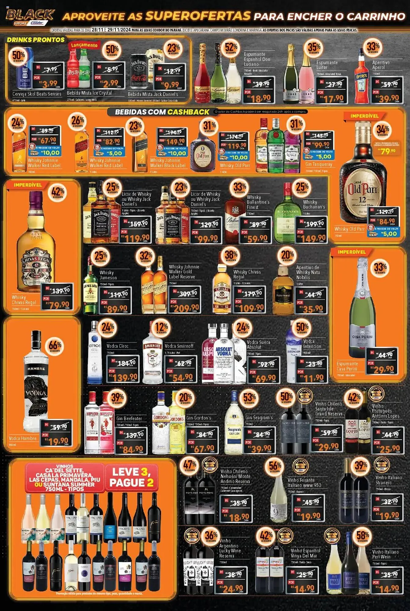 Encarte de Catálogo Supermercados Condor 28 de novembro até 29 de novembro 2024 - Pagina 3