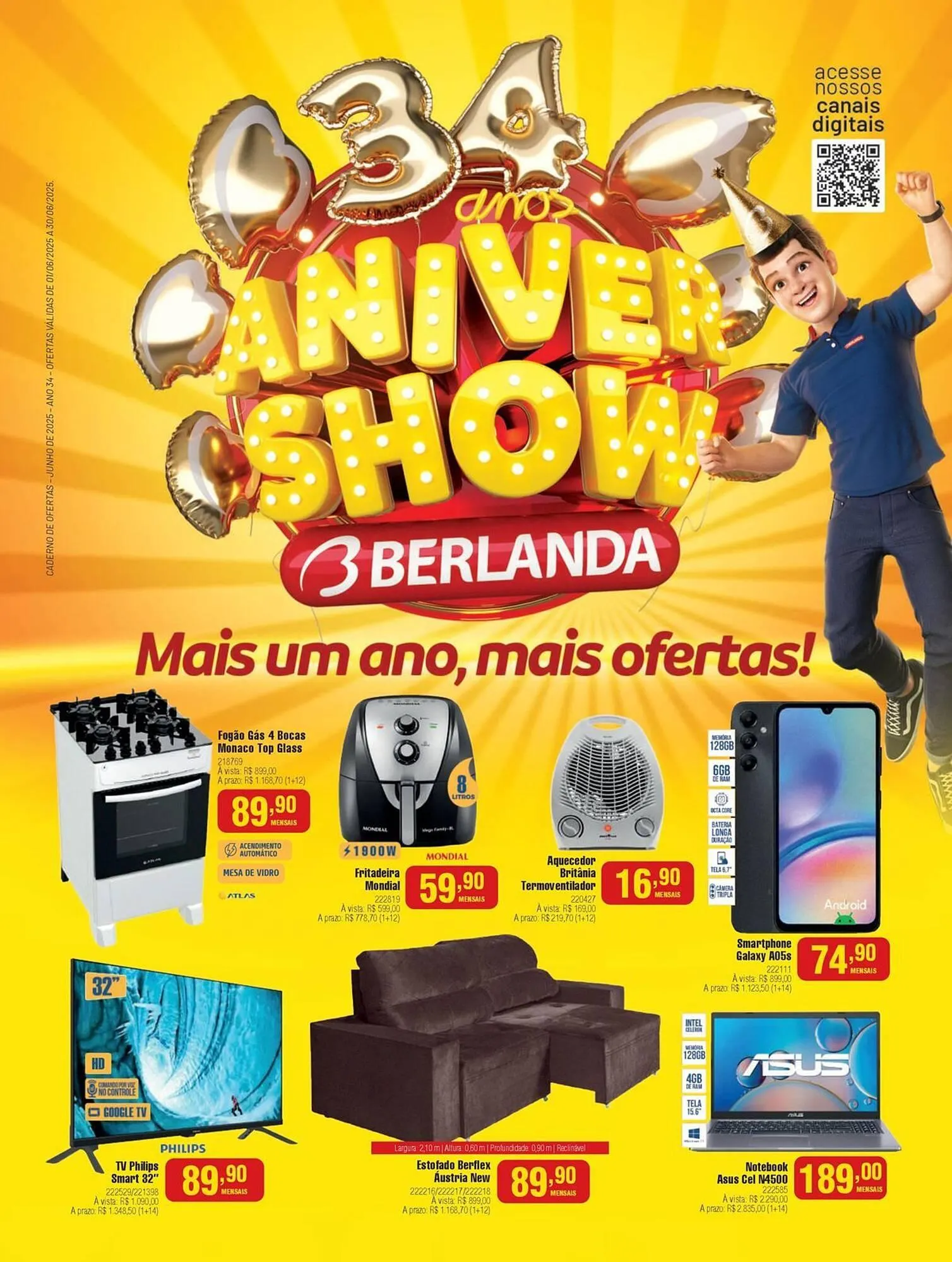 Encarte de Catálogo Berlanda 23 de junho até 4 de julho 2025 - Pagina 1