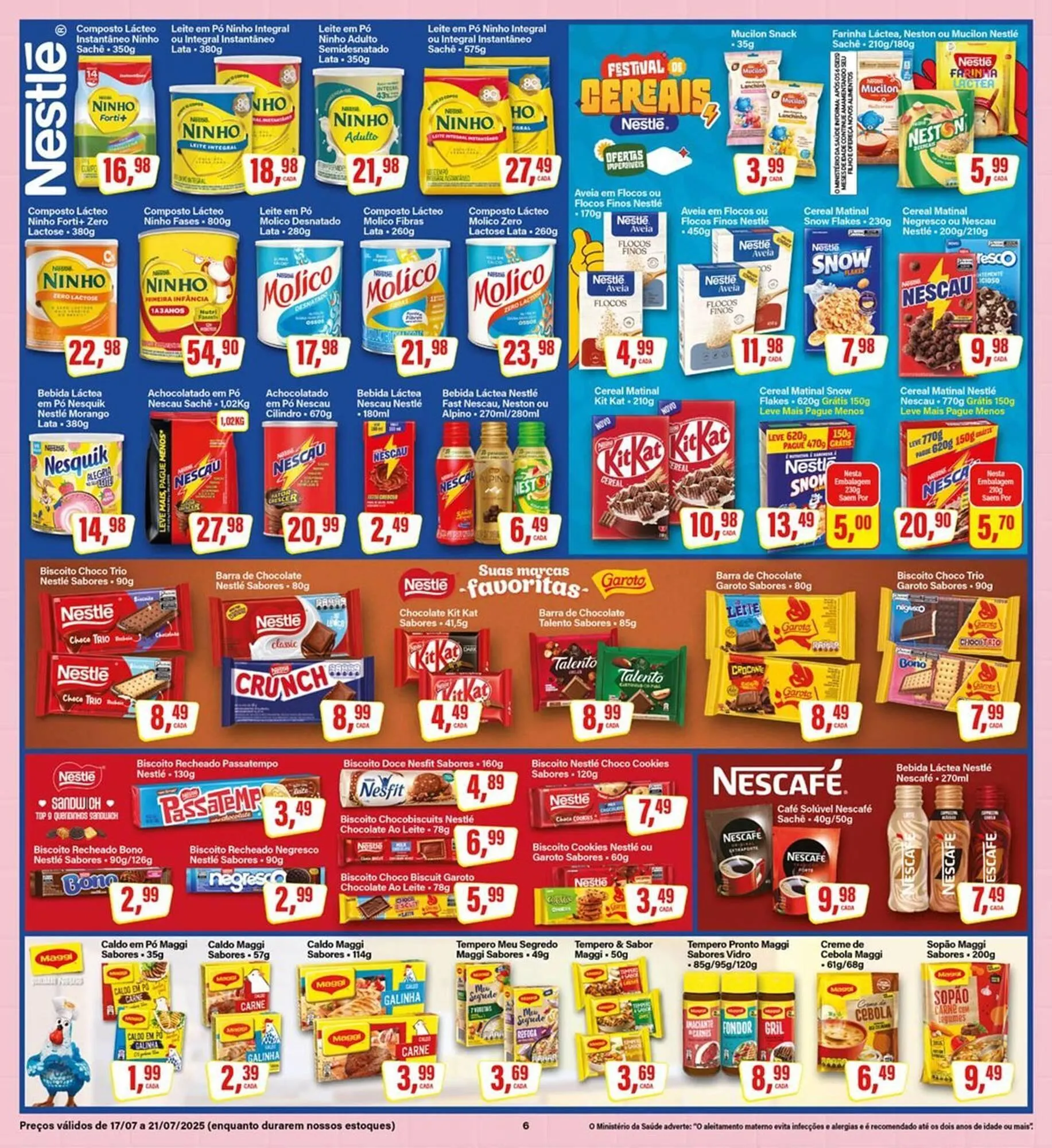 Encarte de Catálogo Rede Supermarket 17 de julho até 21 de julho 2025 - Pagina 6