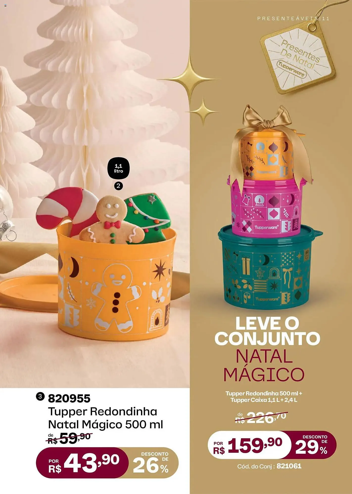 Encarte de Catálogo Tupperware 1 de dezembro até 1 de janeiro 2026 - Pagina 11