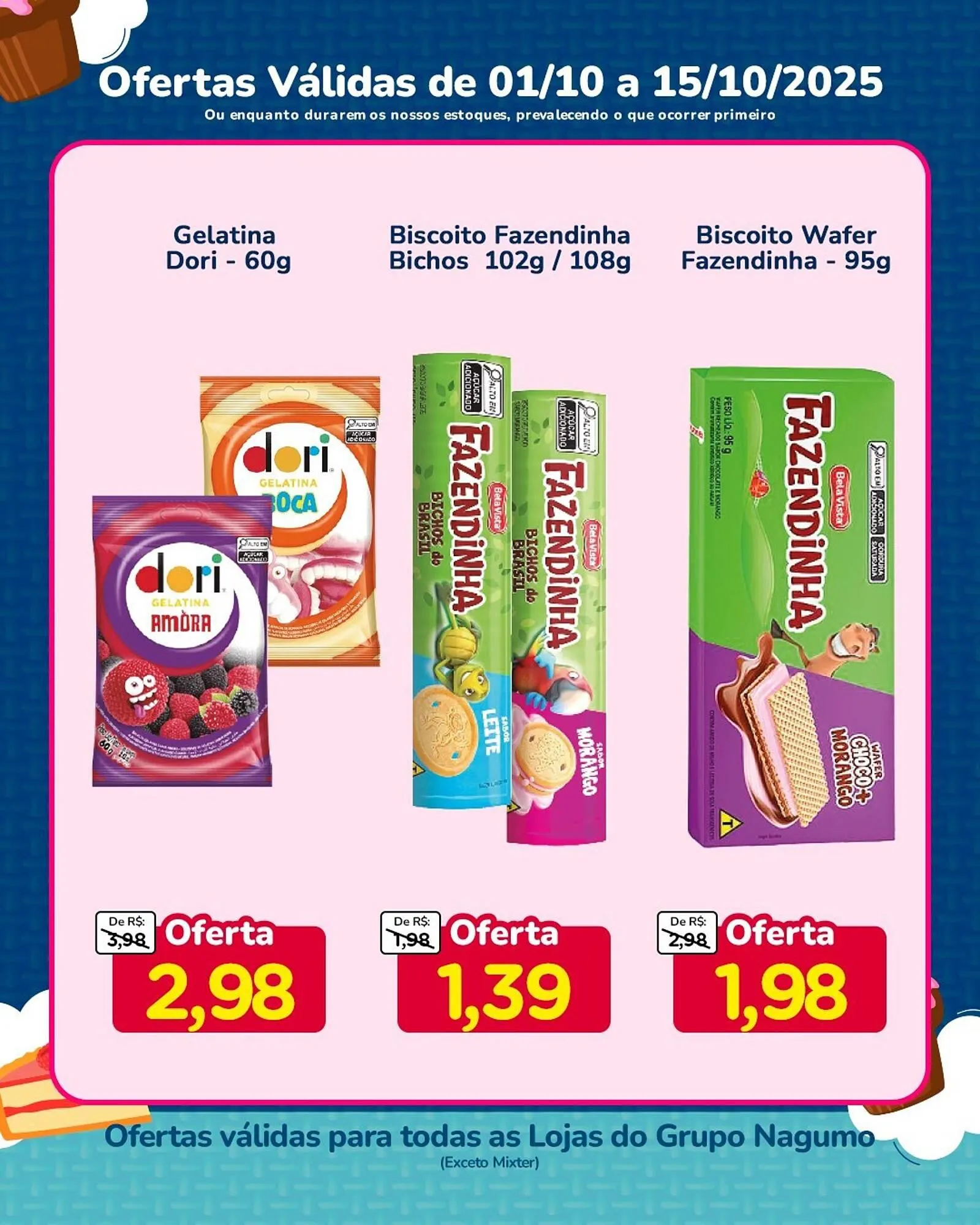 Encarte de Folheto Nagumo 1 de outubro até 15 de outubro 2025 - Pagina 4