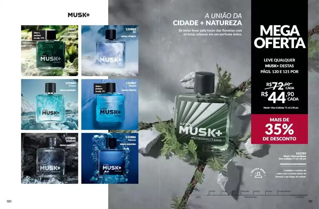 Encarte de Avon Revista Cosméticos Ciclo 8/2025 8 de abril até 15 de maio 2025 - Pagina 61