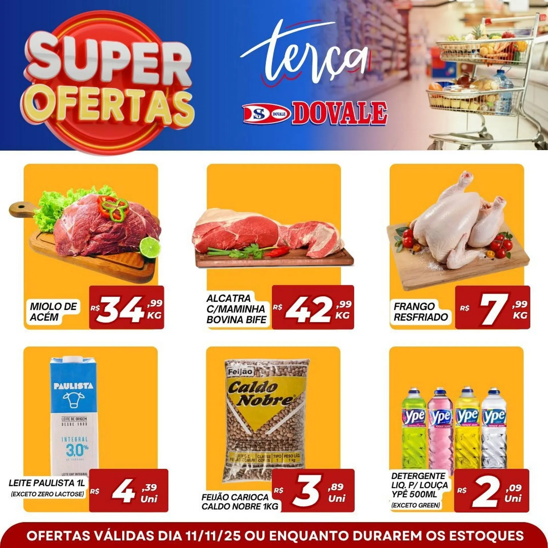 Encarte de Folheto Dovale 10 de novembro até 11 de novembro 2025 - Pagina 1