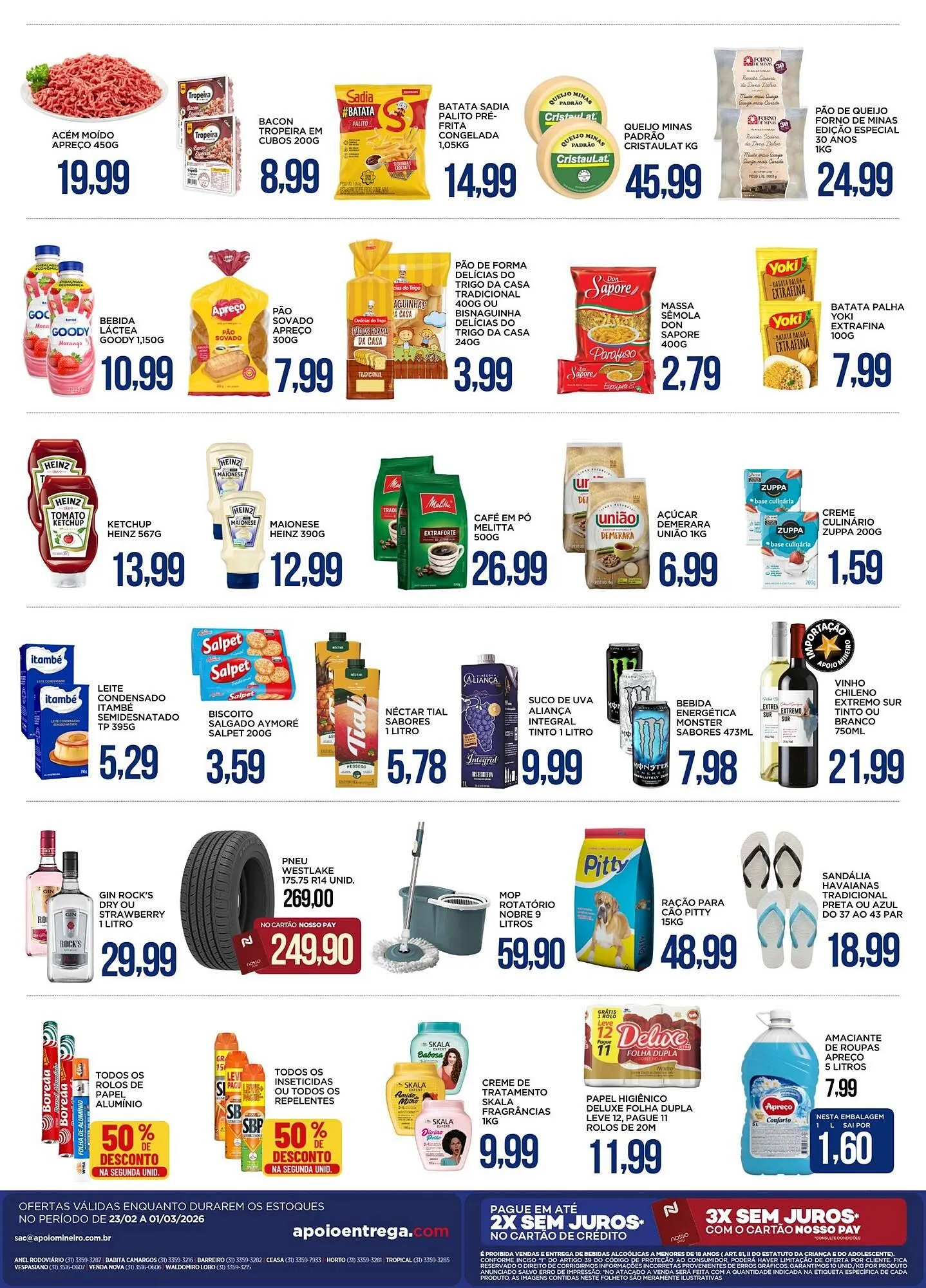 Encarte de Folheto Apoio Mineiro 23 de fevereiro até 1 de março 2026 - Pagina 2