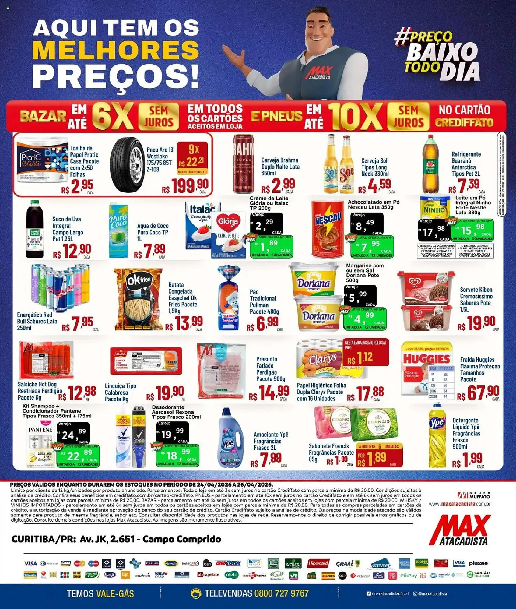 Encarte de Encarte Max Atacadista 24 de abril até 26 de abril 2026 - Pagina 2