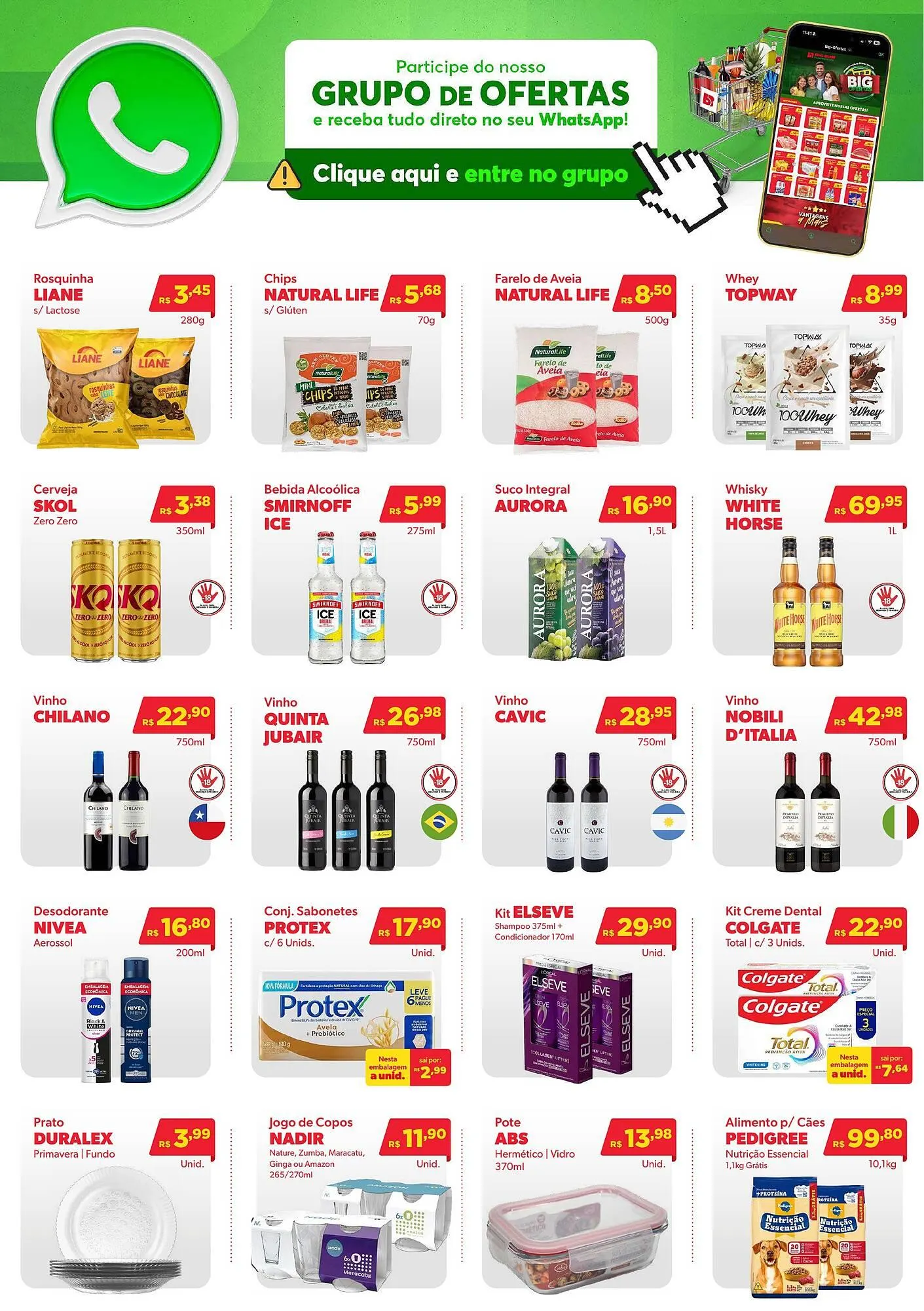 Encarte de Catálogo Big Bom Supermercados 24 de abril até 26 de abril 2026 - Pagina 4