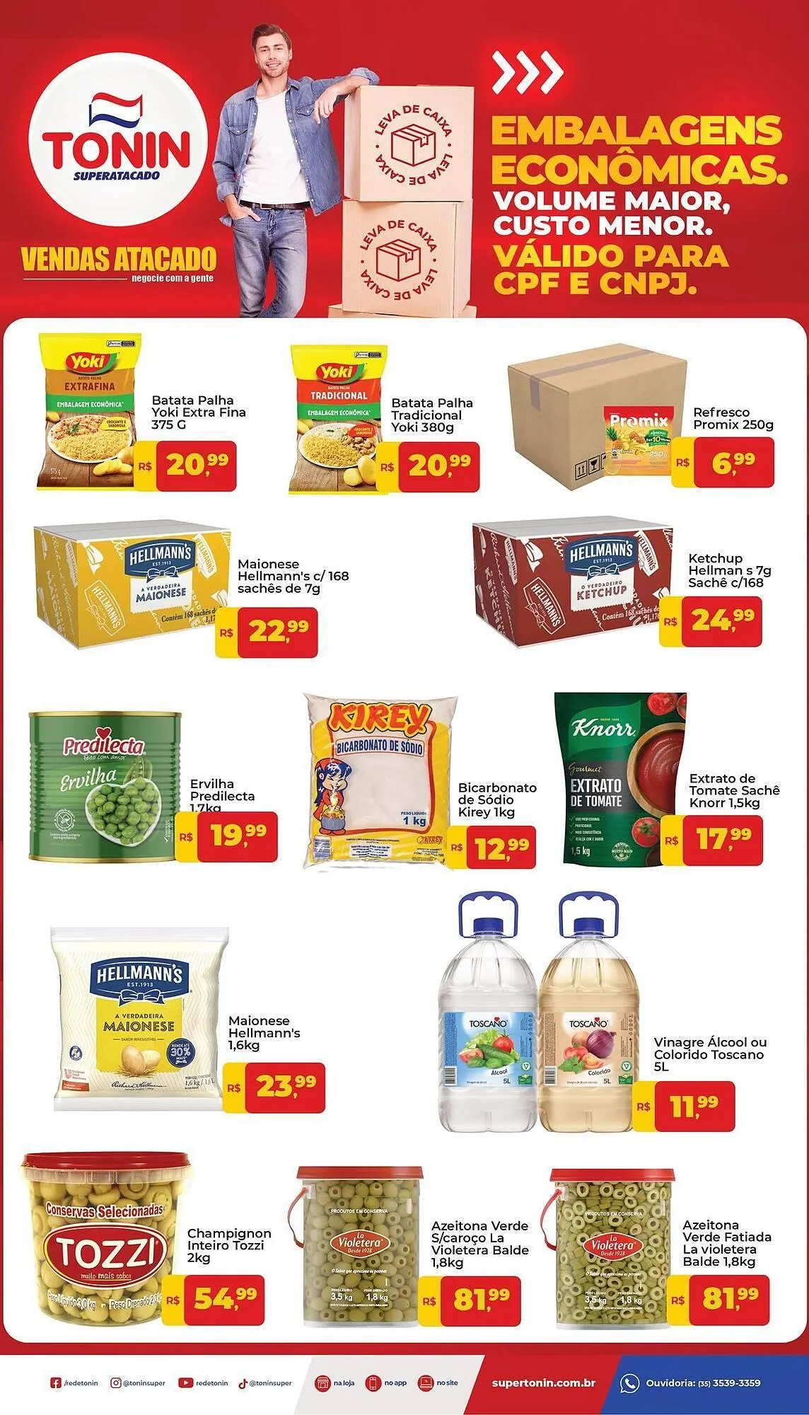 Encarte de Catálogo Tonin Superatacado 13 de abril até 17 de abril 2026 - Pagina 1