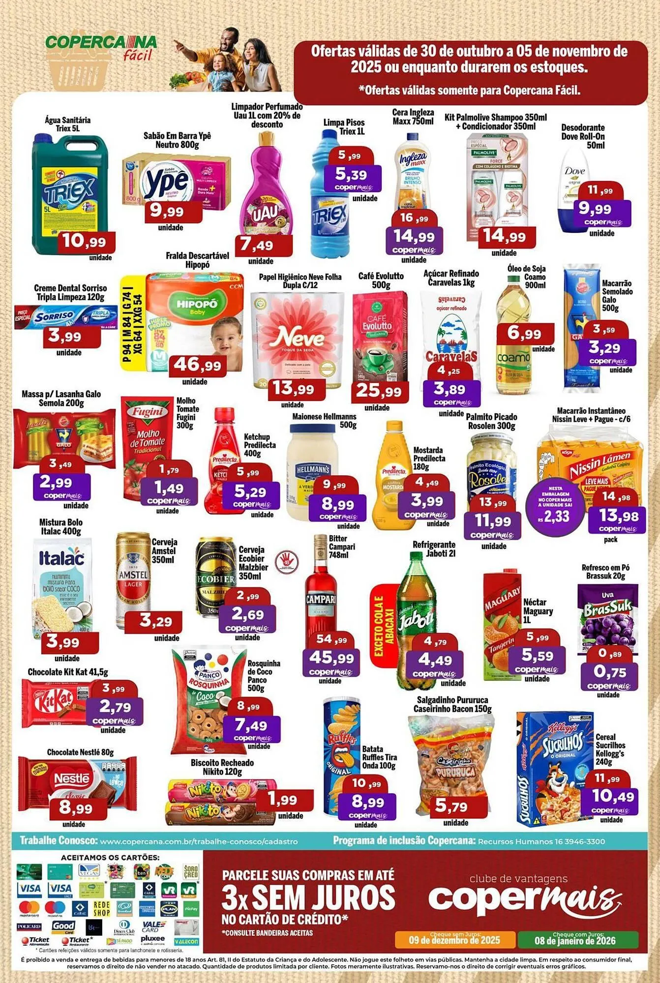 Encarte de Tabloide Copercana 30 de outubro até 5 de novembro 2025 - Pagina 2