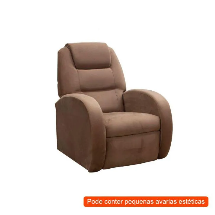 [OUTLET] Poltrona Reclinável Pmx-1 Civic Capuccino