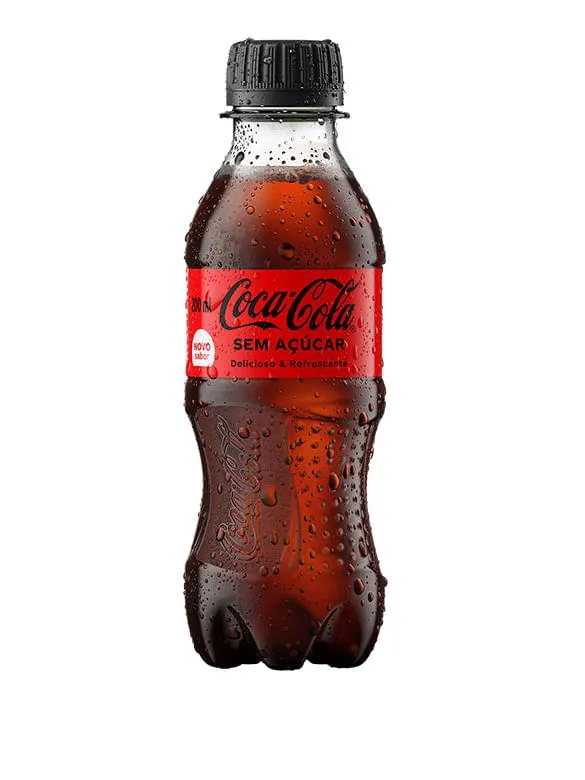 Refrigerante Coca Cola Zero Pet 200ml