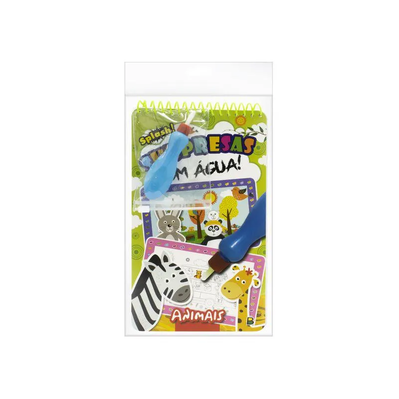 Livro Infantil Surpresas Com Agua: Animais - Todolivro