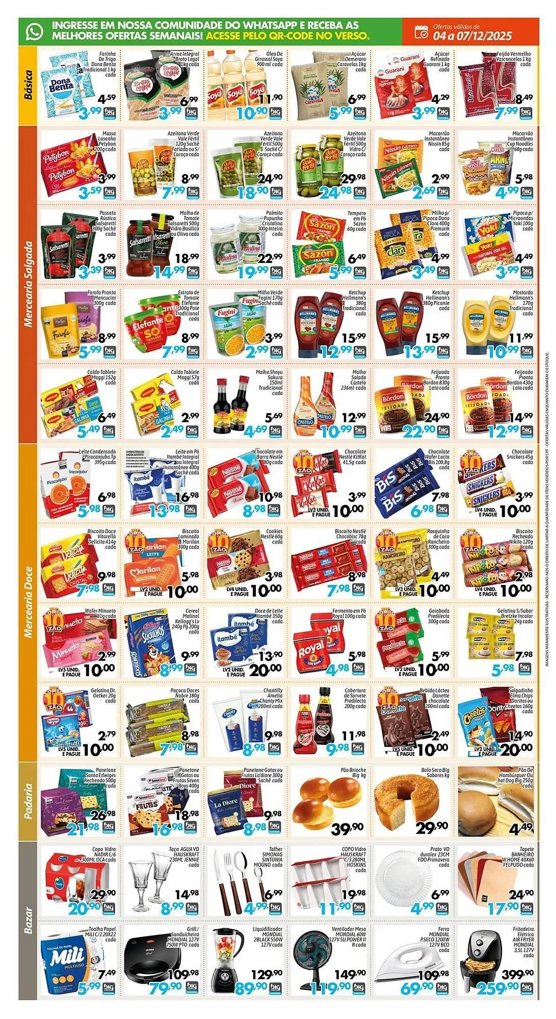Encarte de Catálogo Supermercados Big Compra 4 de dezembro até 7 de dezembro 2025 - Pagina 2