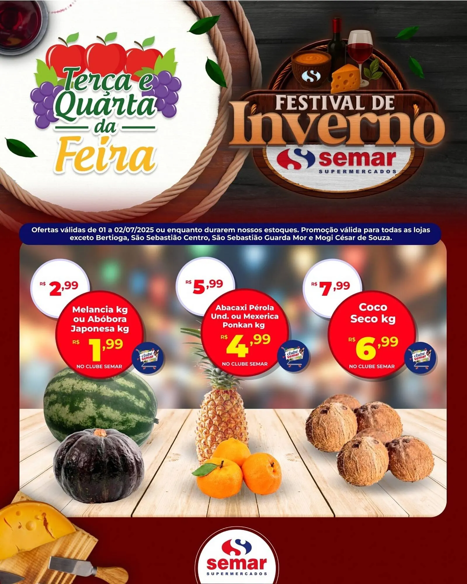 Encarte de Catálogo Semar Supermercado 30 de junho até 2 de julho 2025 - Pagina 5