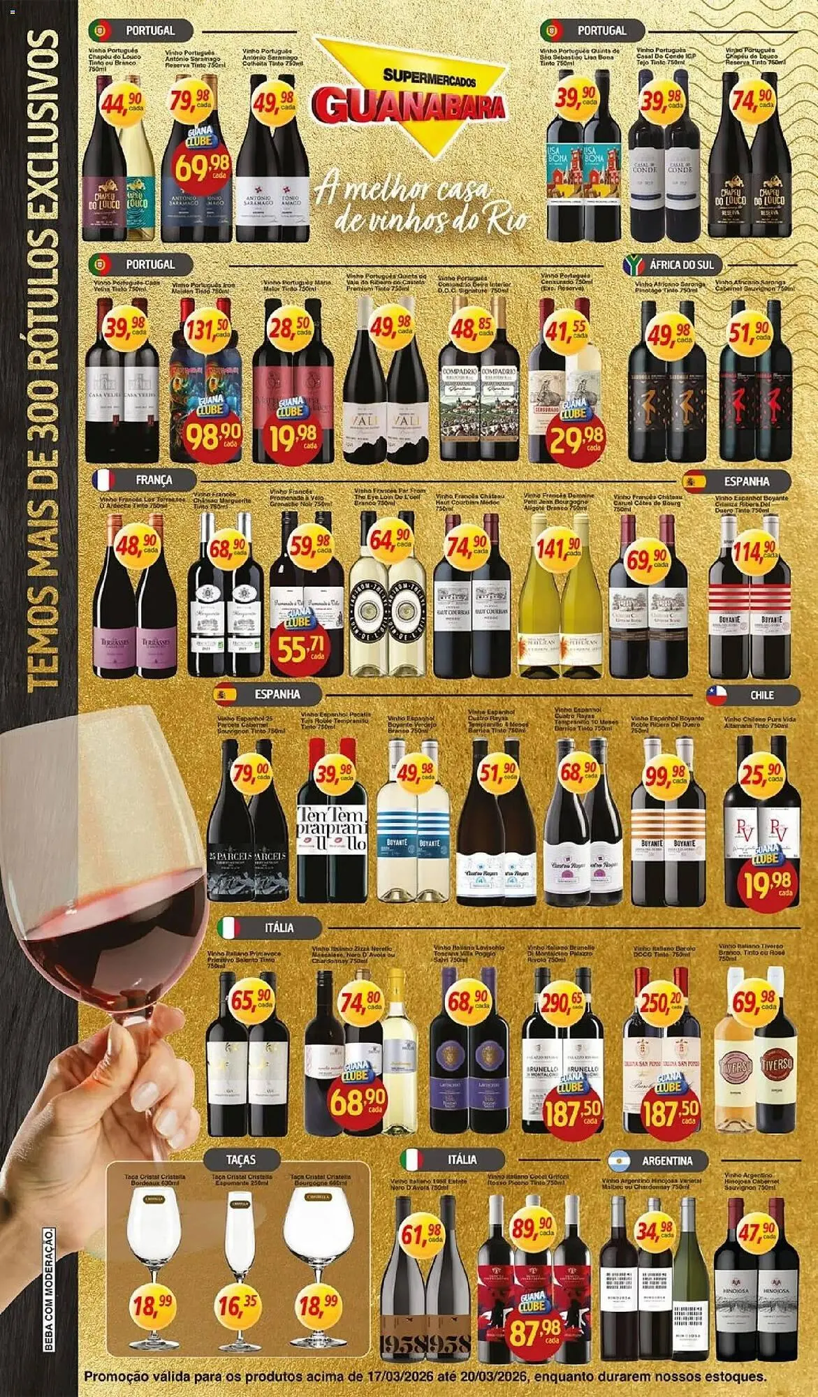Encarte de Encarte Supermercados Guanabara 17 de março até 20 de março 2026 - Pagina 6