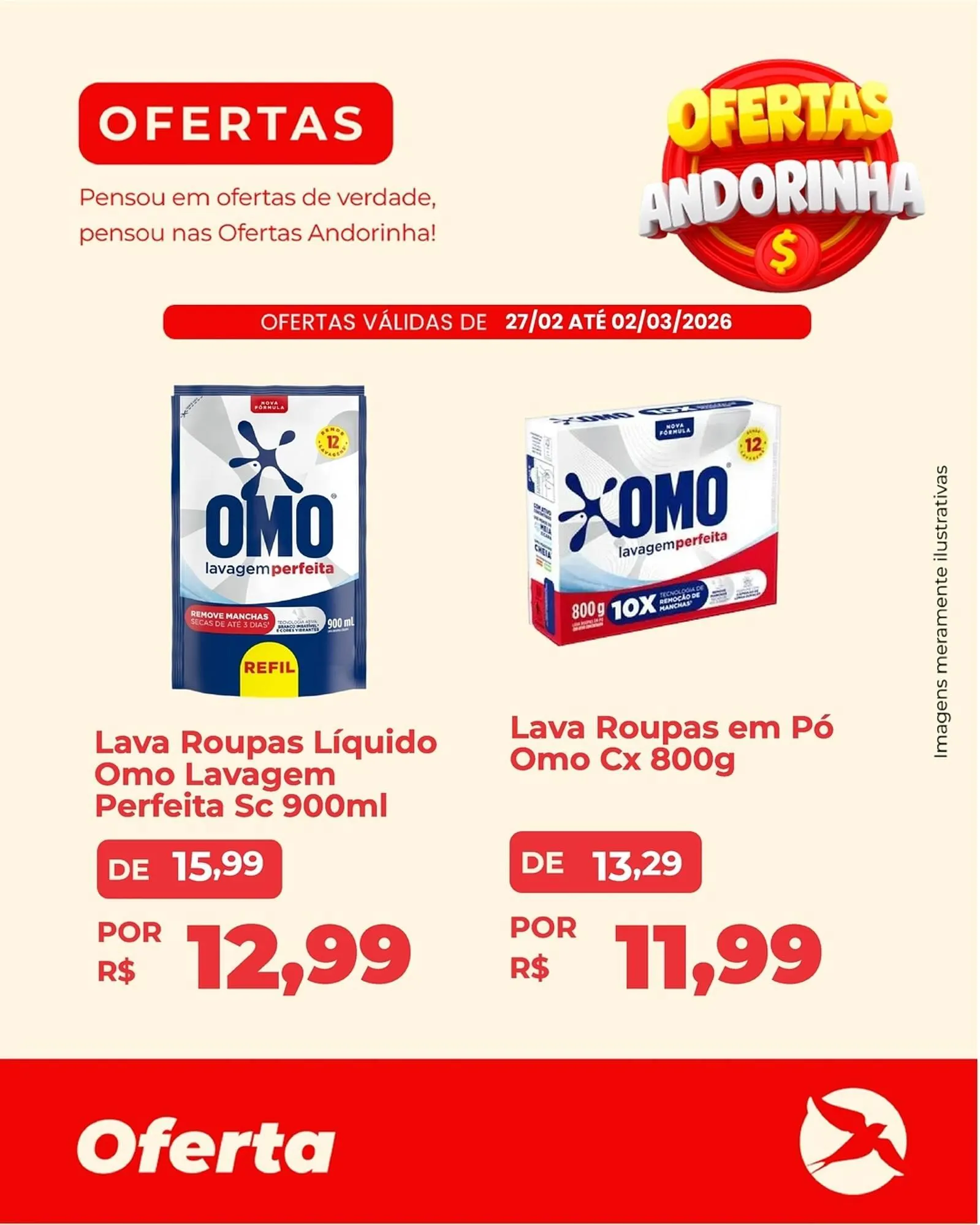 Encarte de Folheto Andorinha Hipermercado 27 de fevereiro até 2 de março 2026 - Pagina 1