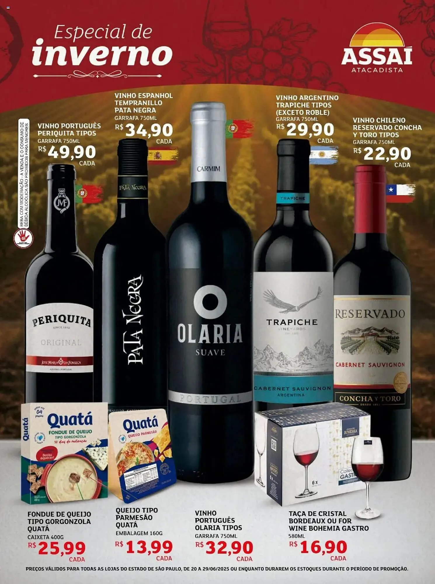 Encarte de Catálogo Assaí Atacadista 20 de junho até 29 de junho 2025 - Pagina 1