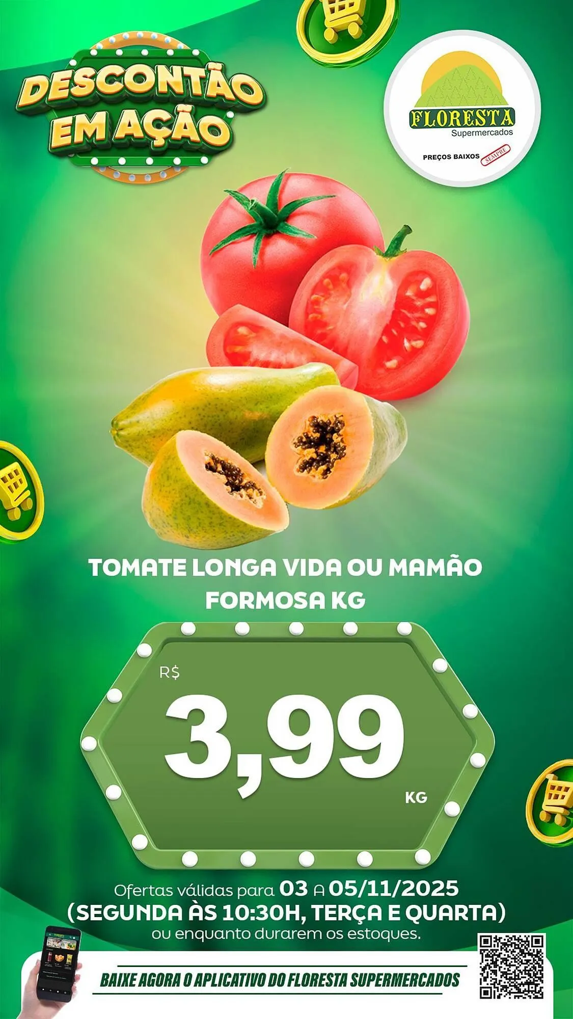 Encarte de Catálogo Floresta Supermercados 3 de novembro até 5 de novembro 2025 - Pagina 2