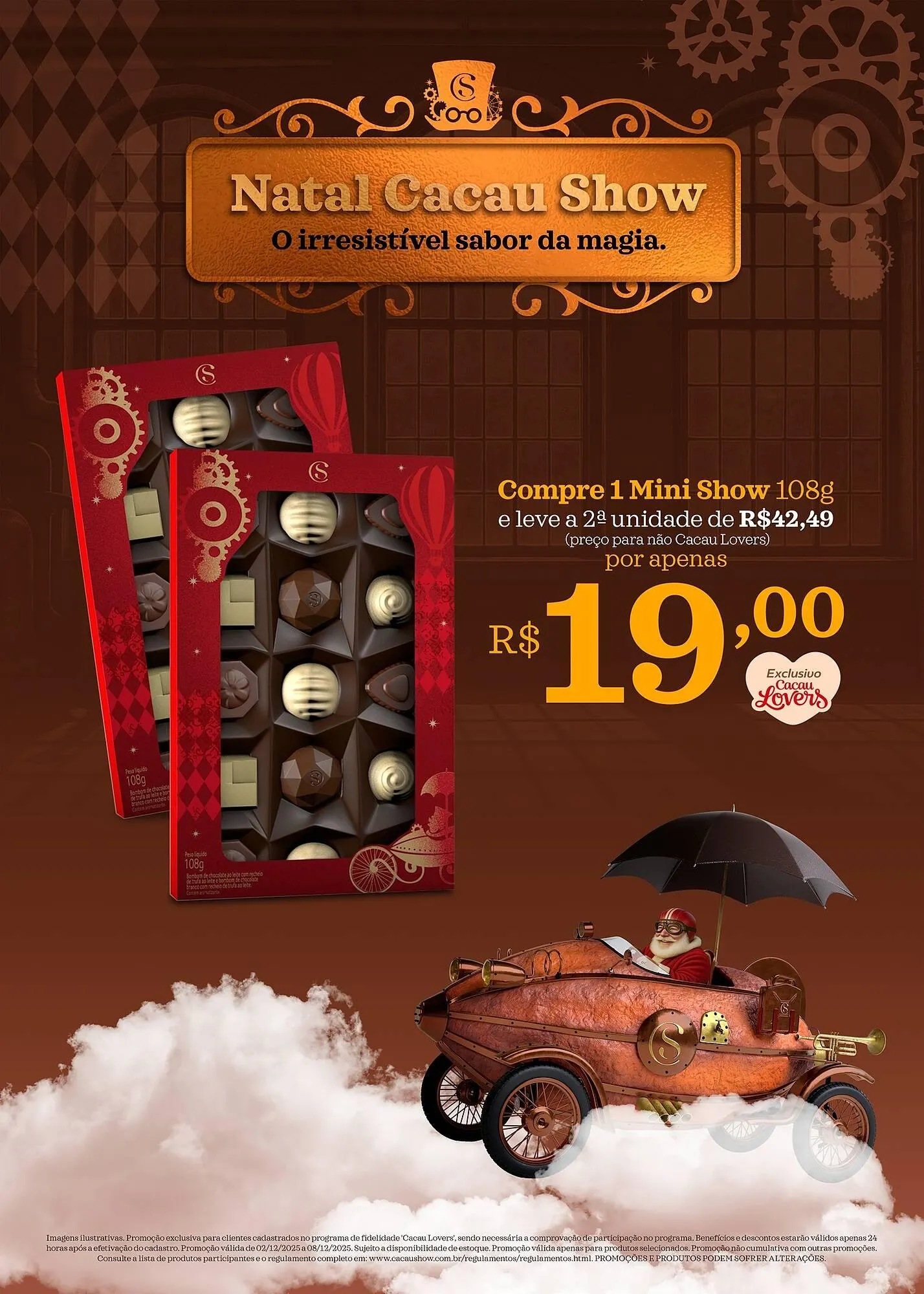 Encarte de Catálogo Cacau Show 3 de dezembro até 8 de dezembro 2025 - Pagina 1