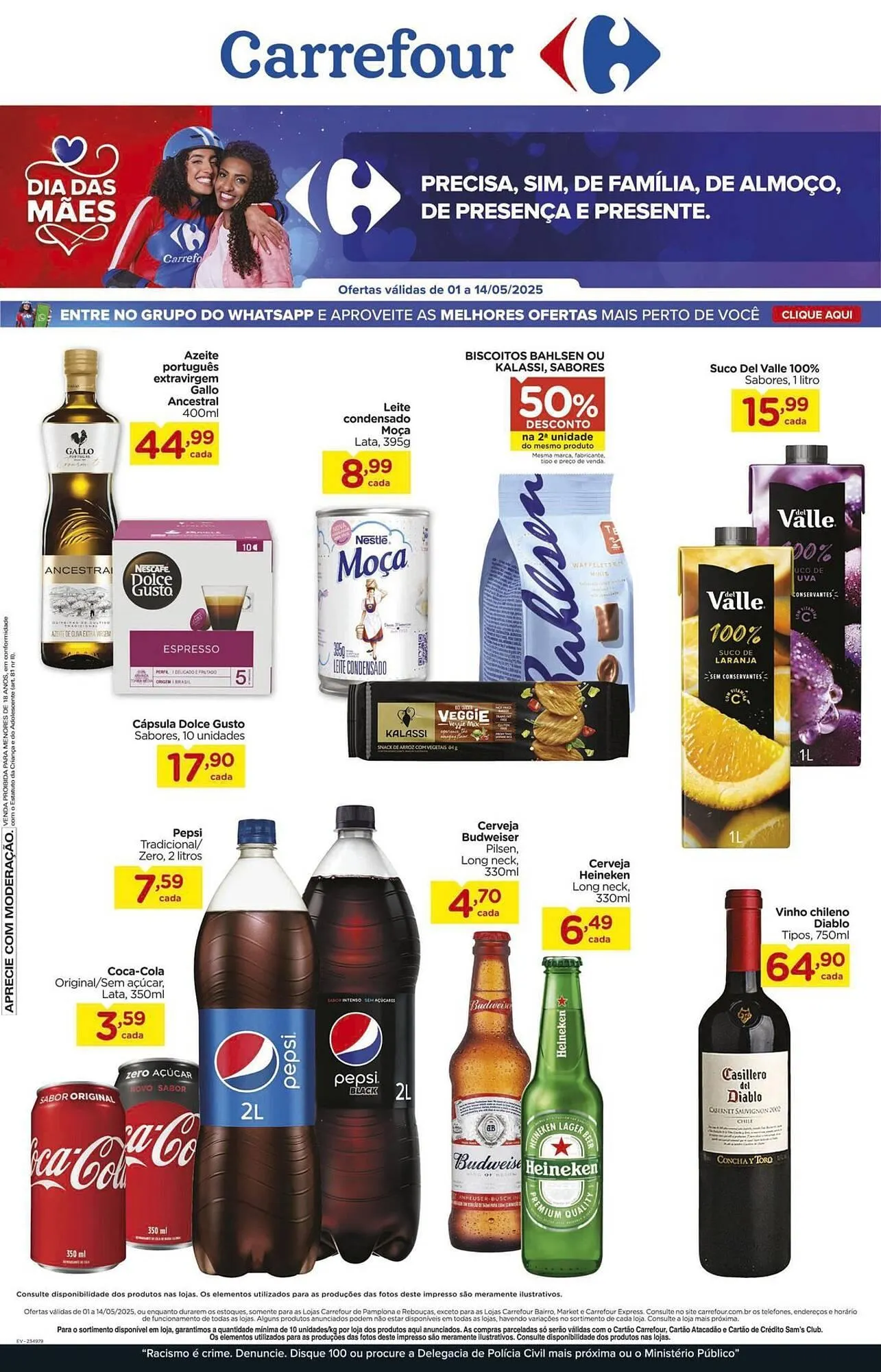 Encarte de Catálogo Carrefour 4 de maio até 14 de maio 2025 - Pagina 1