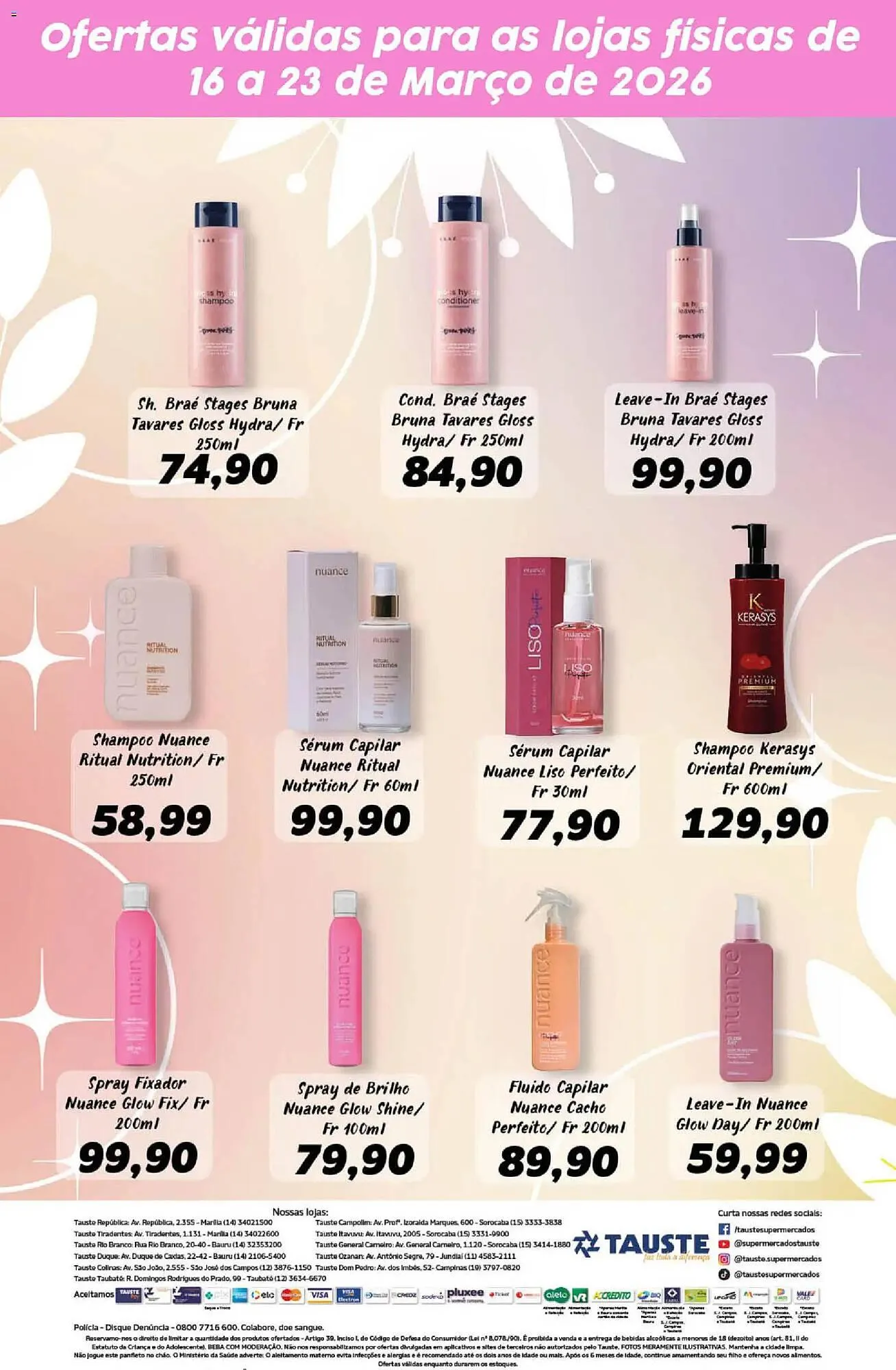 Encarte de Catálogo Supermercados Tauste 16 de março até 23 de março 2026 - Pagina 2