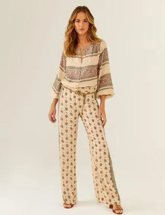 Calça Estampa Buquê