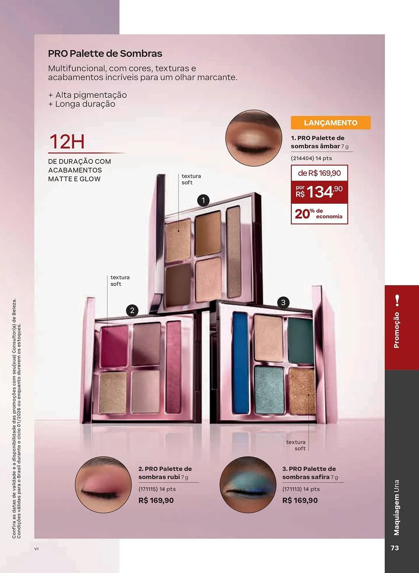 Encarte de Catálogo Natura 1 de janeiro até 31 de janeiro 2026 - Pagina 73