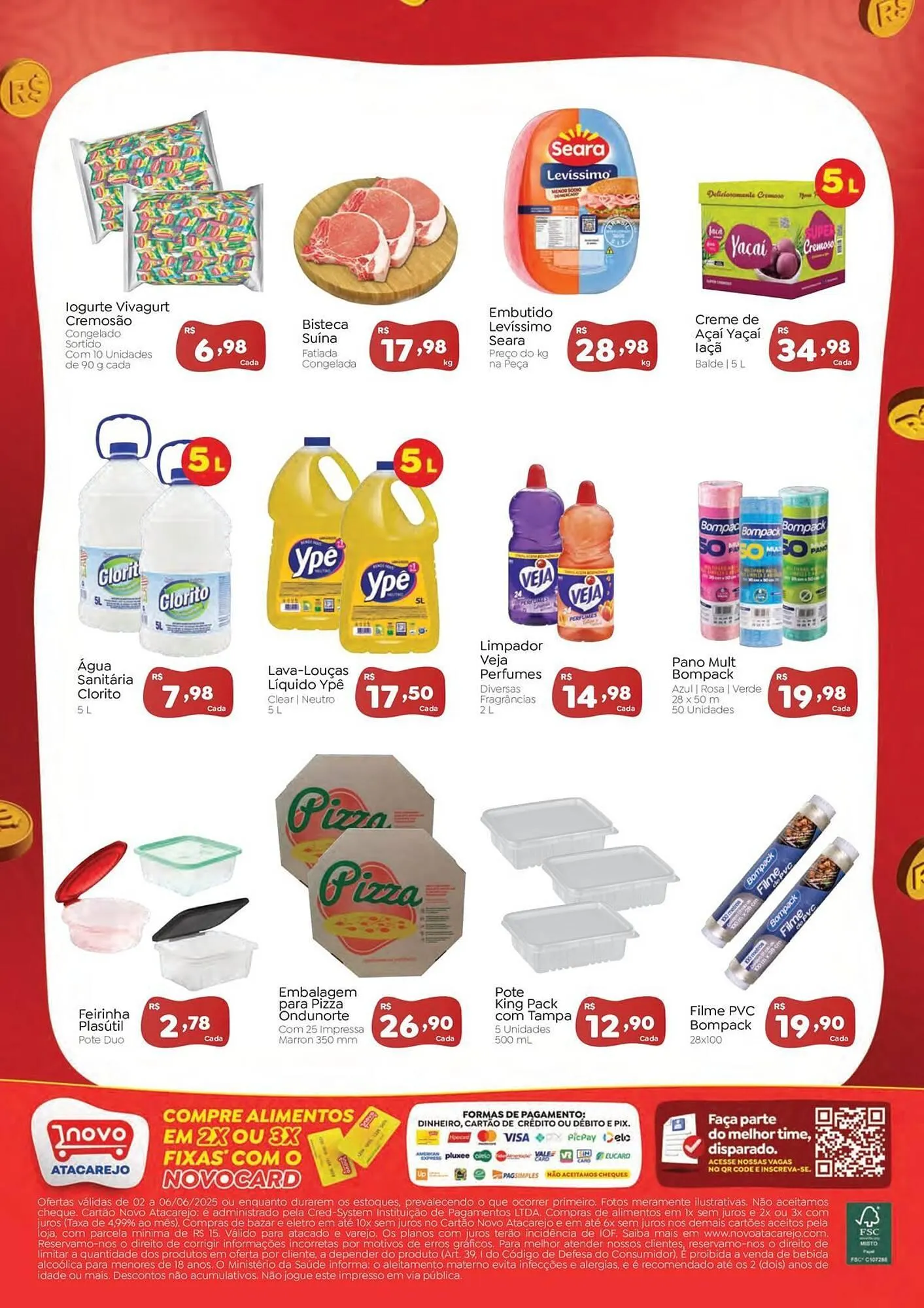 Encarte de Catálogo Novo Atacarejo 2 de junho até 6 de junho 2025 - Pagina 2