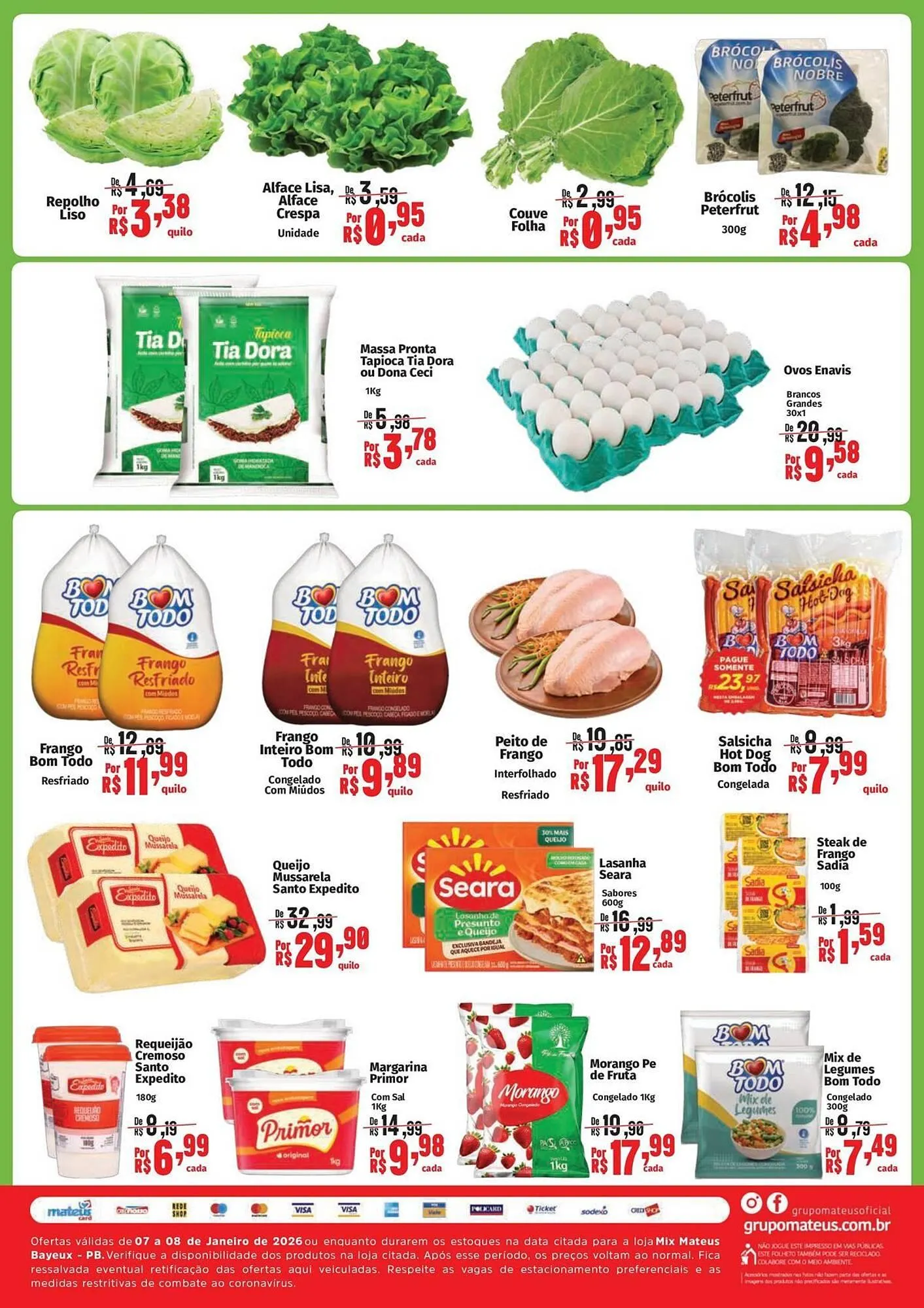 Encarte de Catálogo Supermercados Mateus 7 de janeiro até 8 de janeiro 2026 - Pagina 2