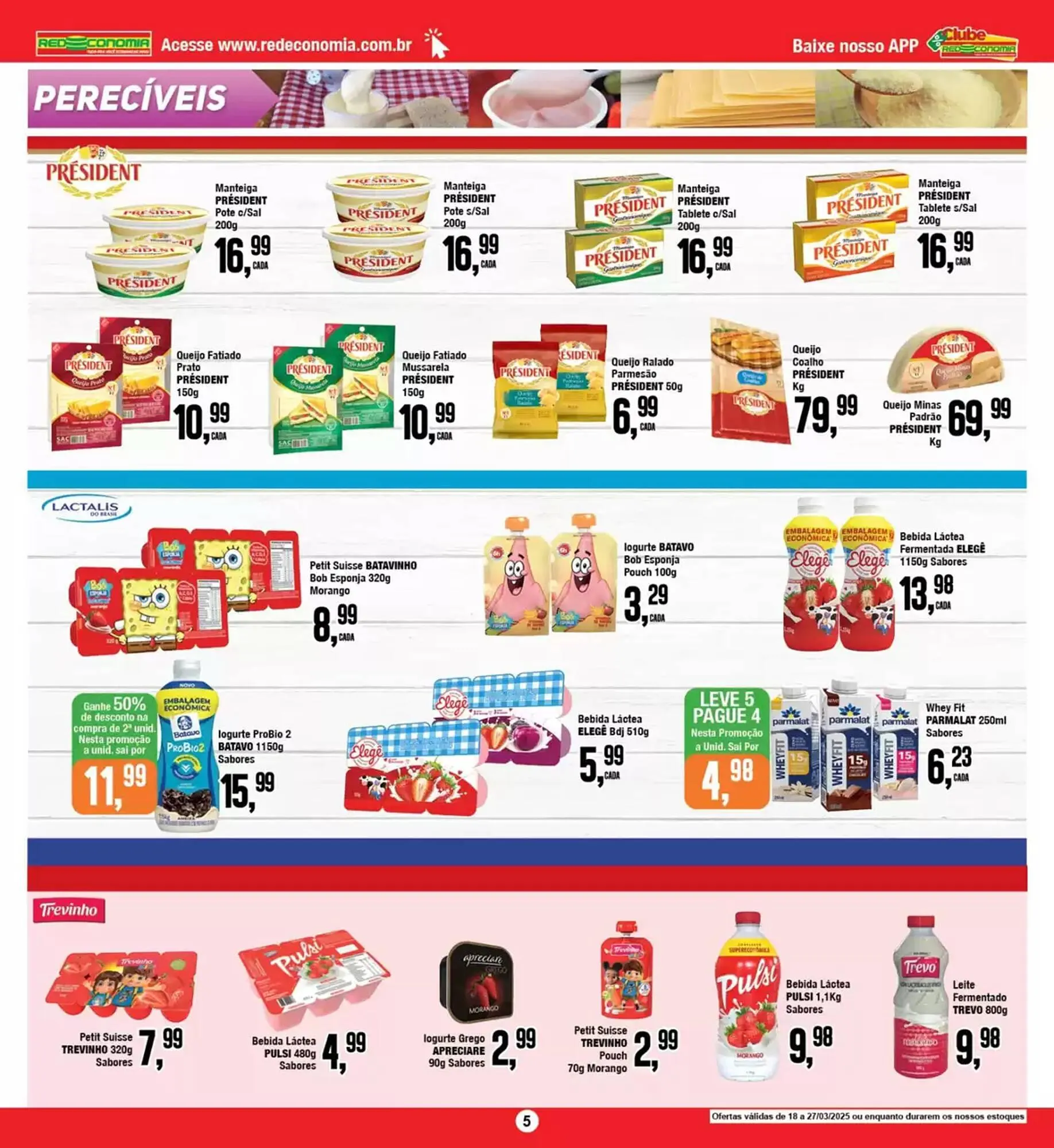 Encarte de Catálogo Rede Economia 21 de março até 23 de março 2025 - Pagina 5