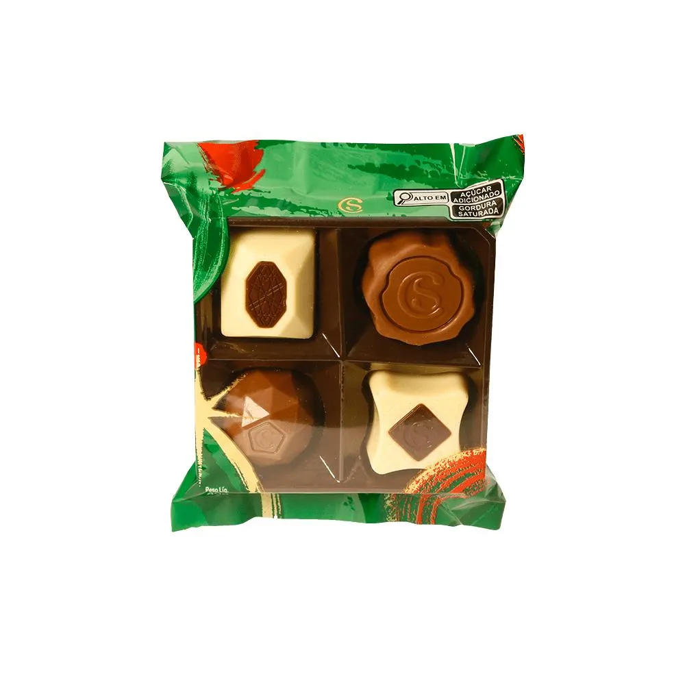Bombons Cacau Magia de Natal Sortidos 40g