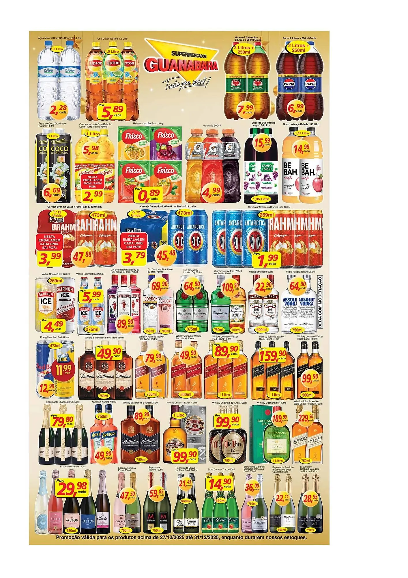 Encarte de Encarte Supermercados Guanabara 27 de dezembro até 31 de dezembro 2025 - Pagina 6