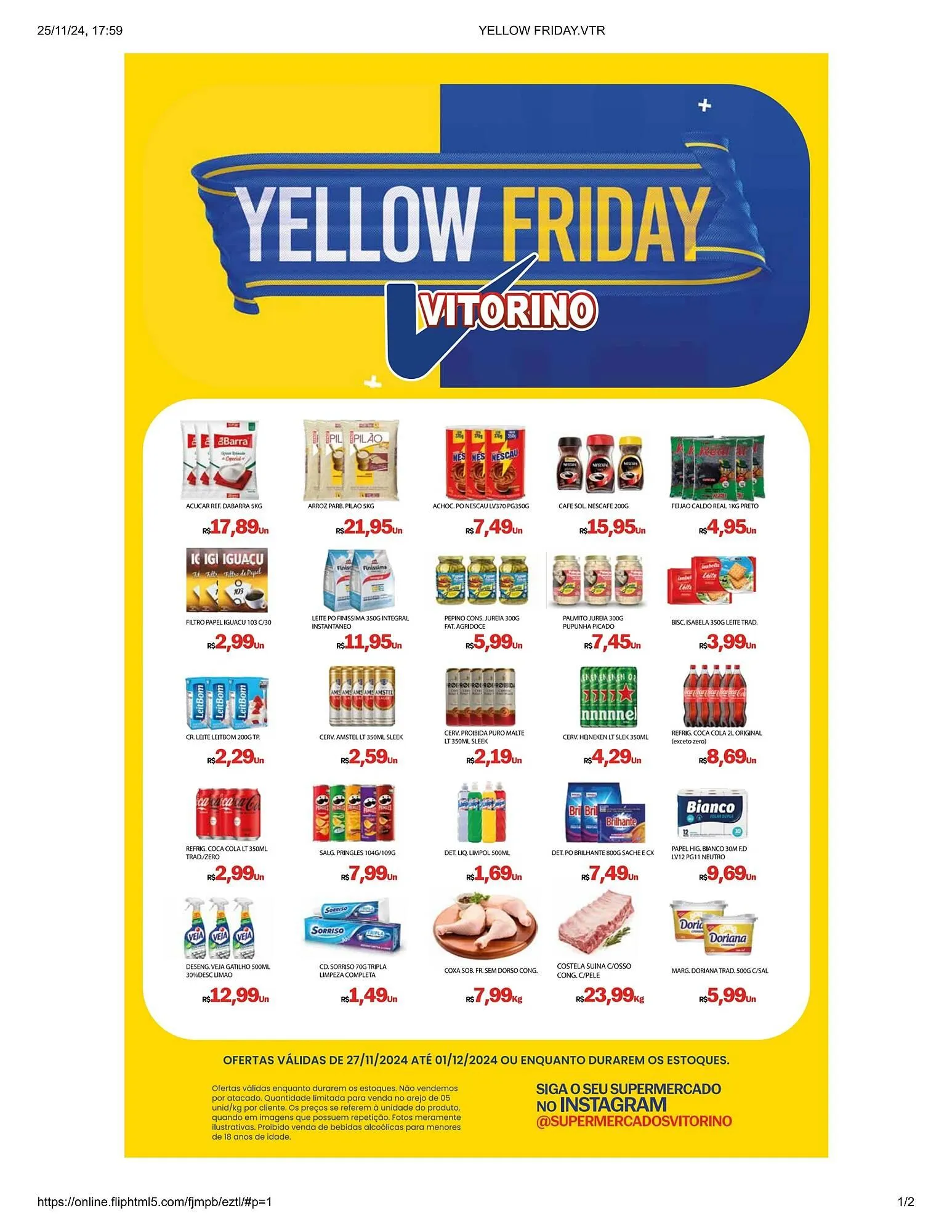 Catálogo Supermercado Vitorino - 1