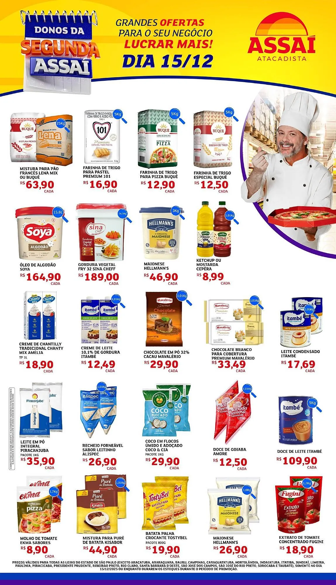 Encarte de Encarte Assaí Atacadista 15 de dezembro até 15 de dezembro 2025 - Pagina 1