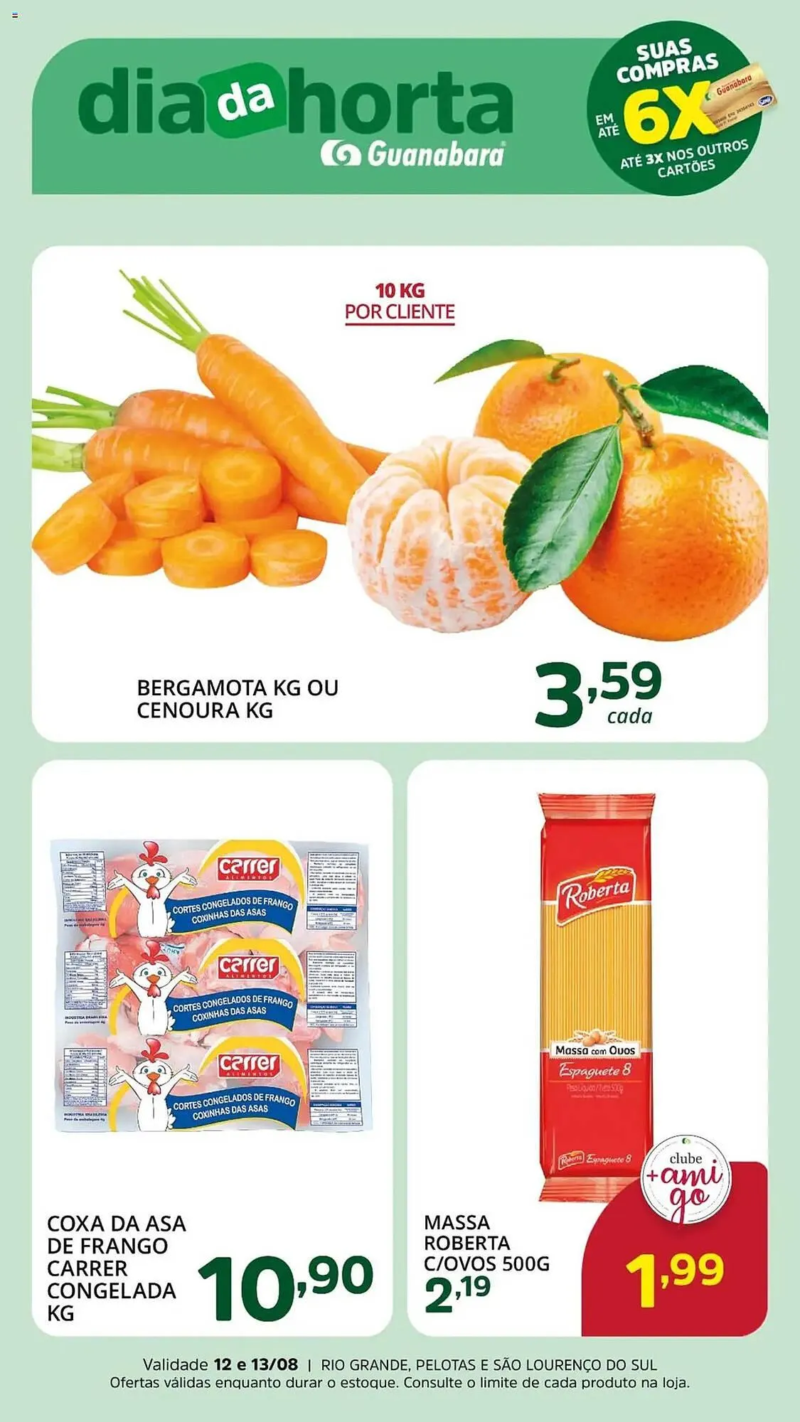 Encarte de Catálogo Supermercados Guanabara 12 de agosto até 14 de agosto 2025 - Pagina 2