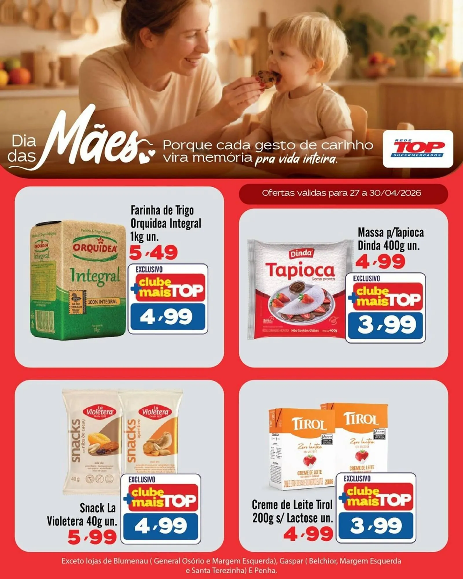 Encarte de Encarte Rede Top 27 de abril até 30 de abril 2026 - Pagina 6