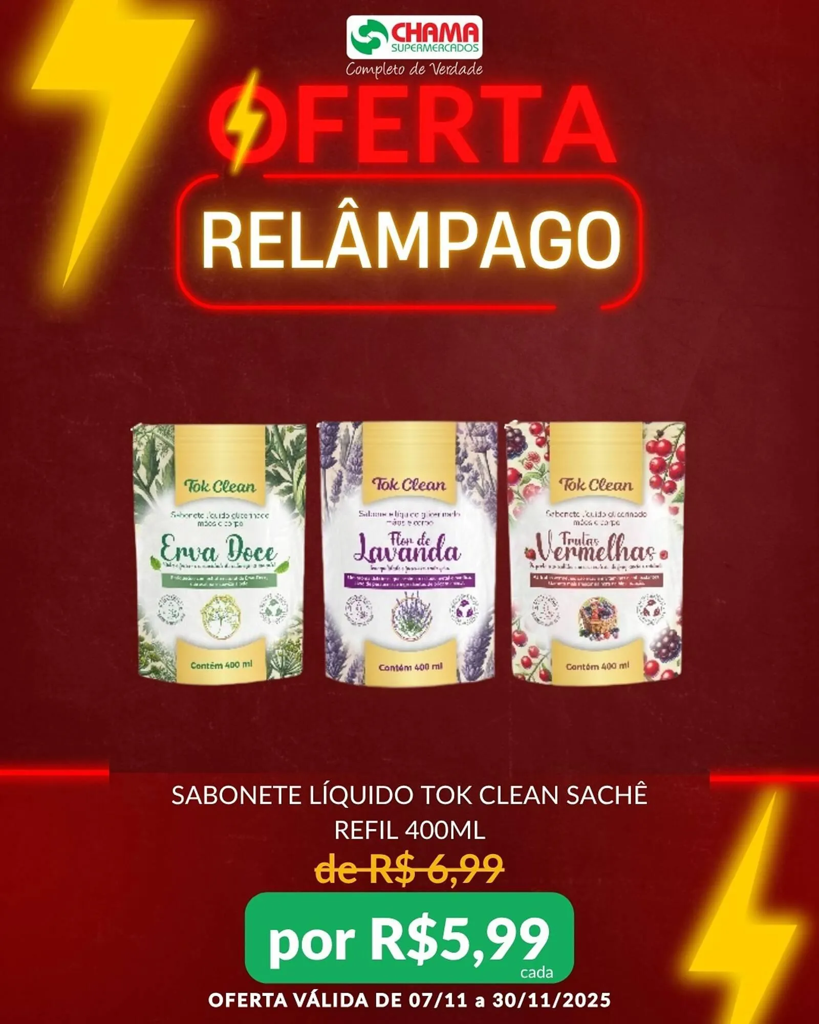 Encarte de Catálogo Chama Supermercados 7 de novembro até 30 de novembro 2025 - Pagina 2