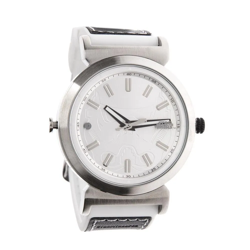 Relógio Analógico Digital Masculino Star Wars Boba Fett Reverse Prata - RE.ES.0238.0701 G