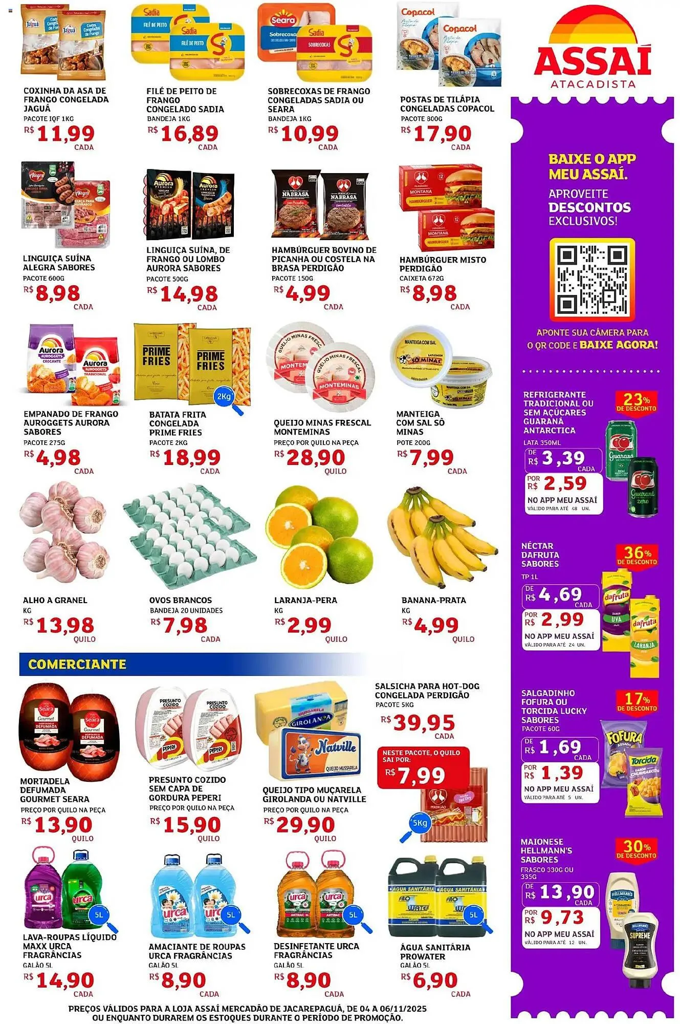 Encarte de Encarte Assaí Atacadista 4 de novembro até 6 de novembro 2025 - Pagina 3