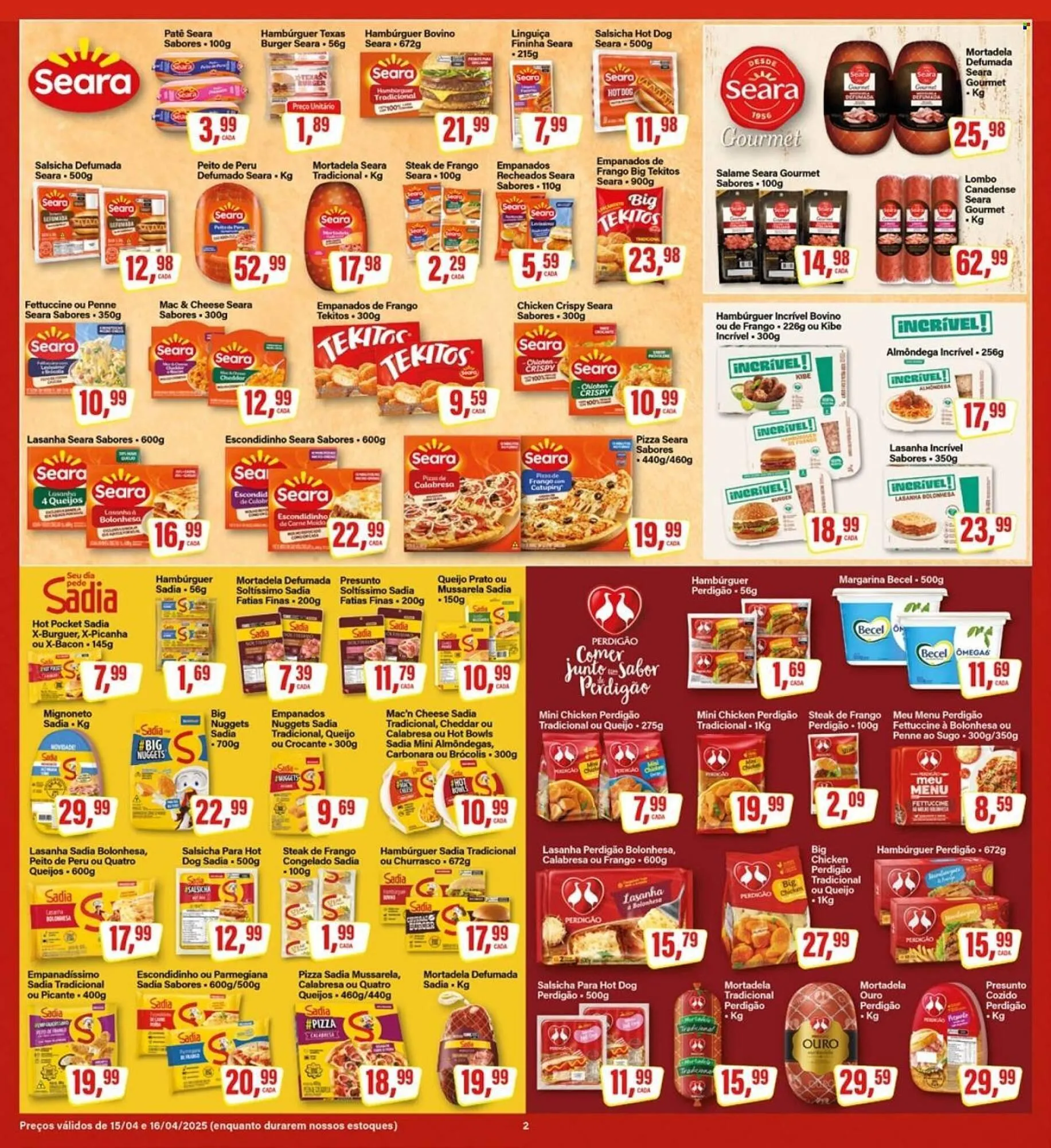 Encarte de Catálogo Rede Supermarket 15 de abril até 16 de abril 2025 - Pagina 2