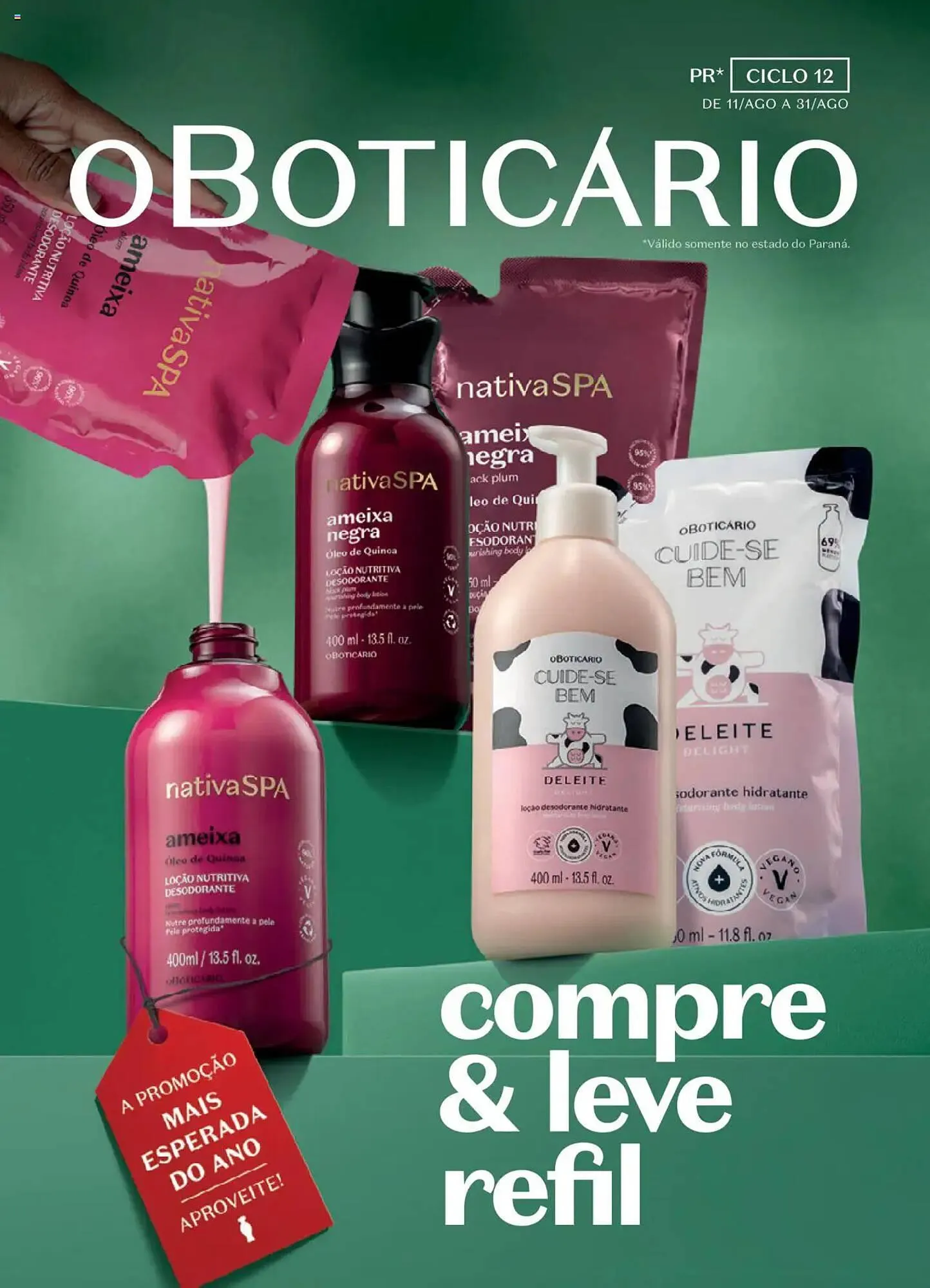 Encarte de Catálogo O Boticário 11 de agosto até 1 de setembro 2025 - Pagina 1