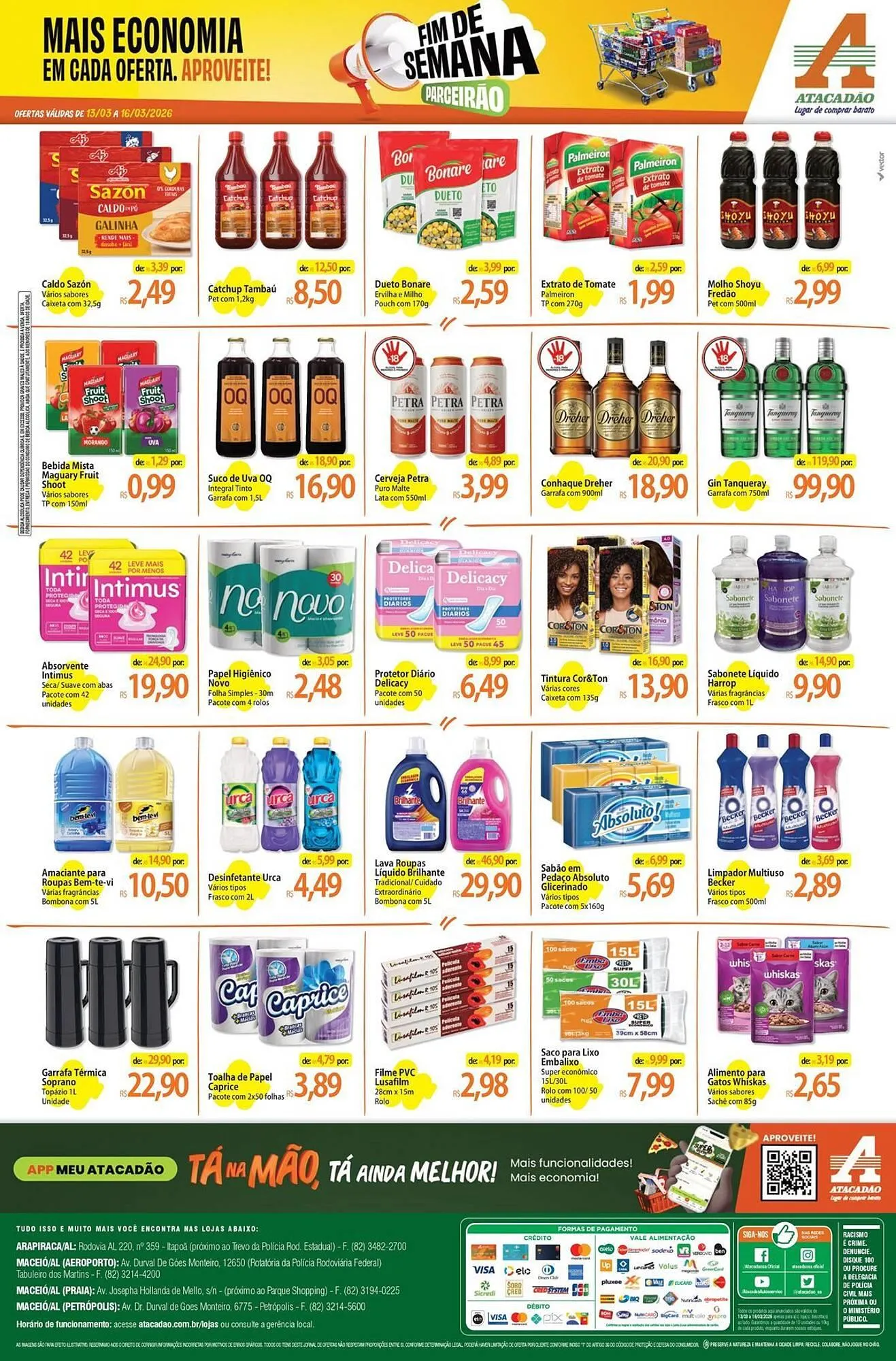 Encarte de Folheto Atacadão 13 de março até 16 de março 2026 - Pagina 4